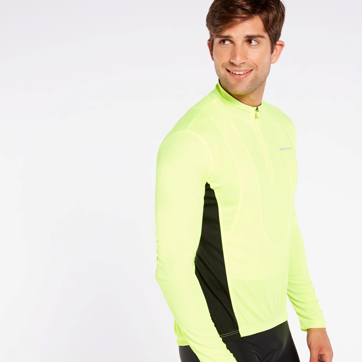 Maillot Ciclismo Mitical Bronce - Amarillo - Maillot Hombre talla S