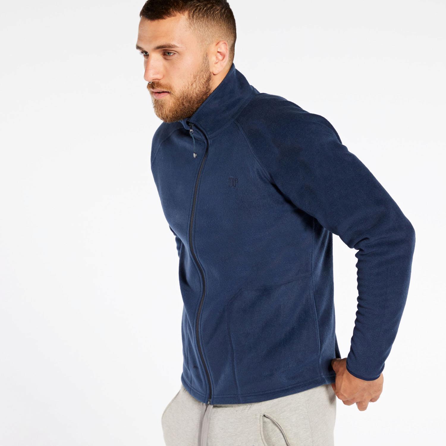 Forro Polar Cremallera Completa Up Basic - Marino - Polar Hombre talla S