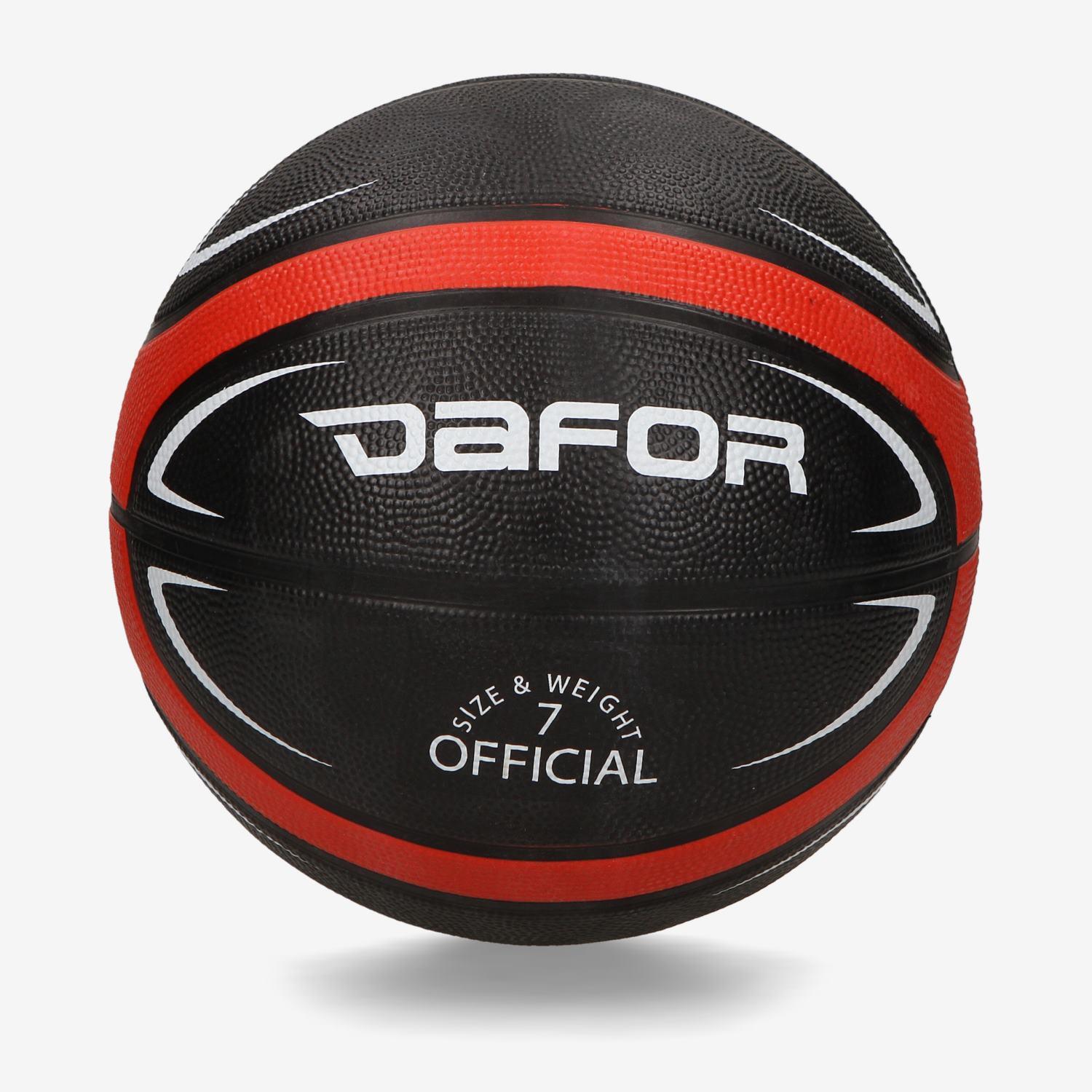 Dafor Training - Negro - Balón Baloncesto talla 7