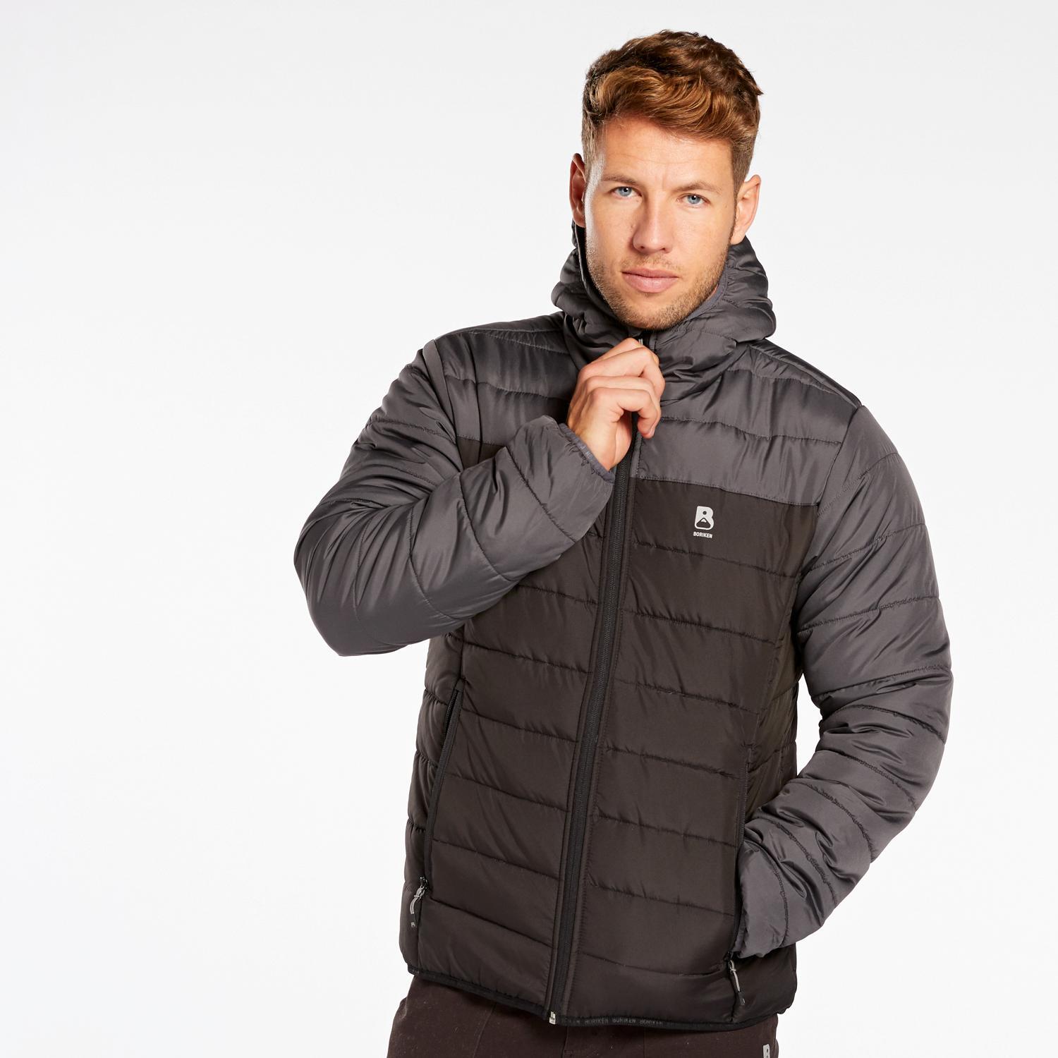 Chaqueta Montaña Boriken Glen - Gris - Chaqueta Hombre talla S