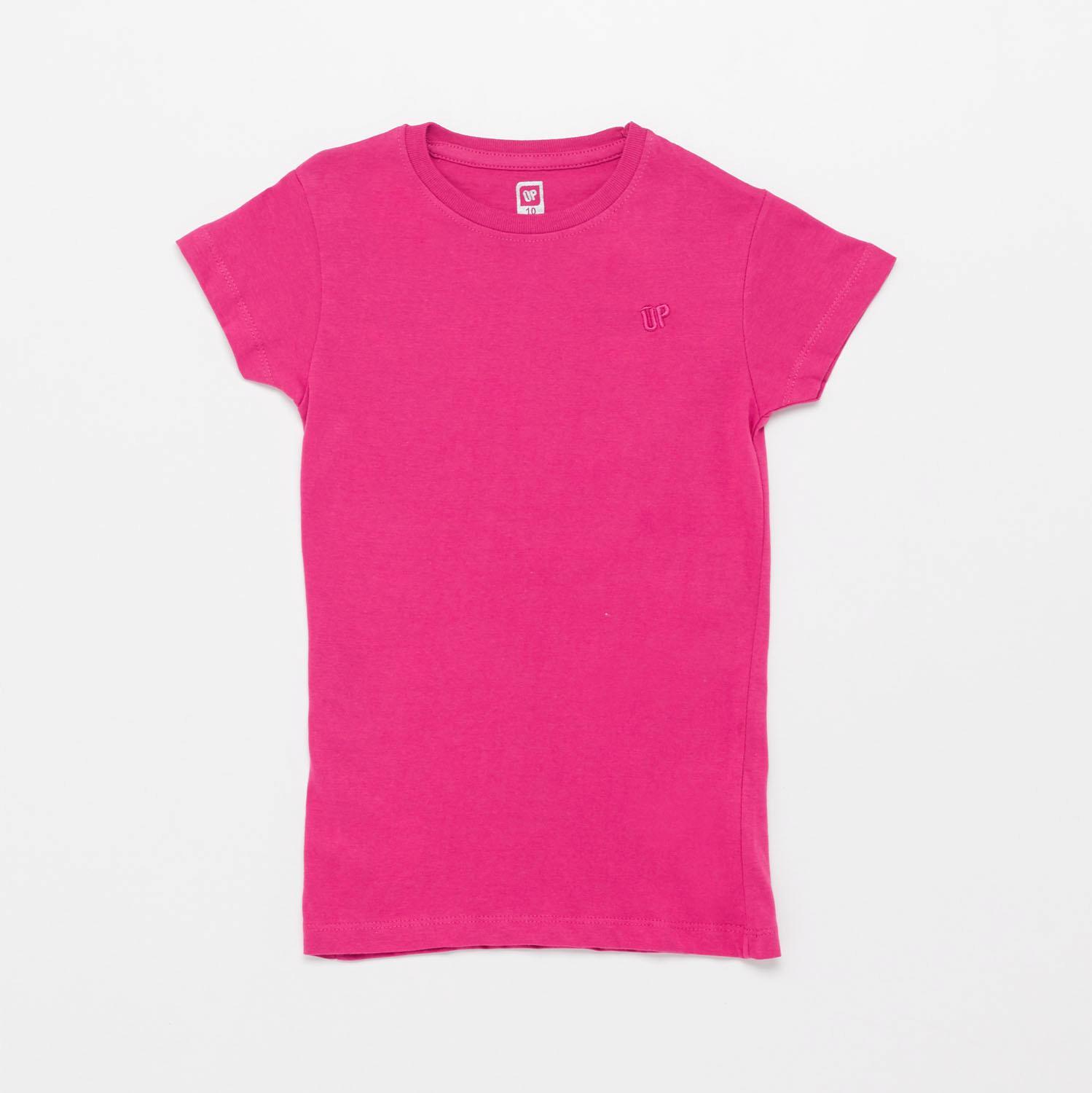 Camiseta Up Basic - Fucsia - Camiseta Niña talla 10