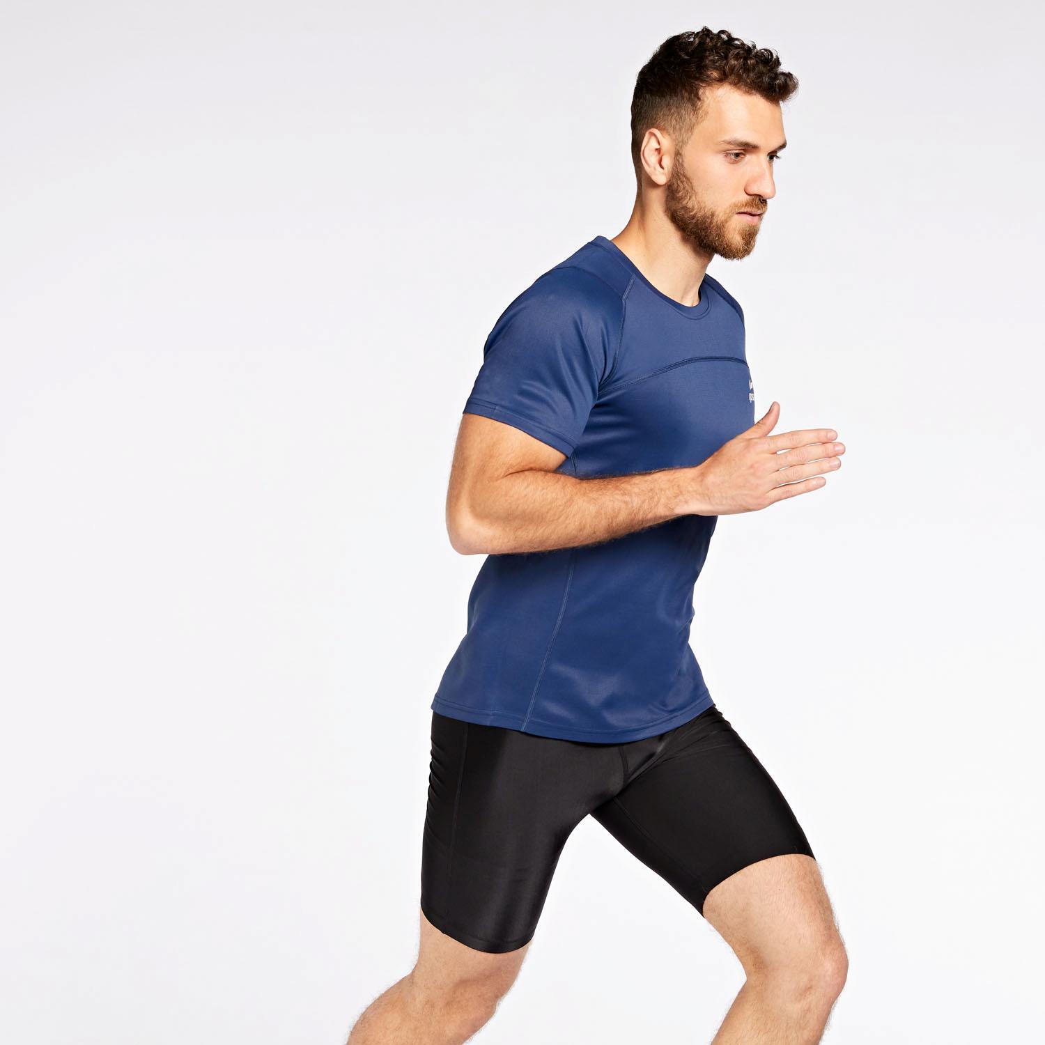 Camiseta Running Ipso Basic - Royal Vivo - Camiseta Hombre talla S