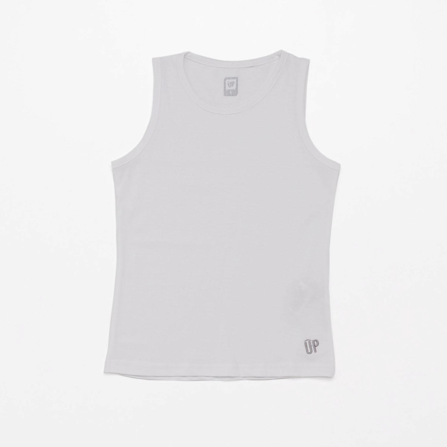 Camiseta Up Basic - Blanca - Camiseta Tirante Niña talla 10