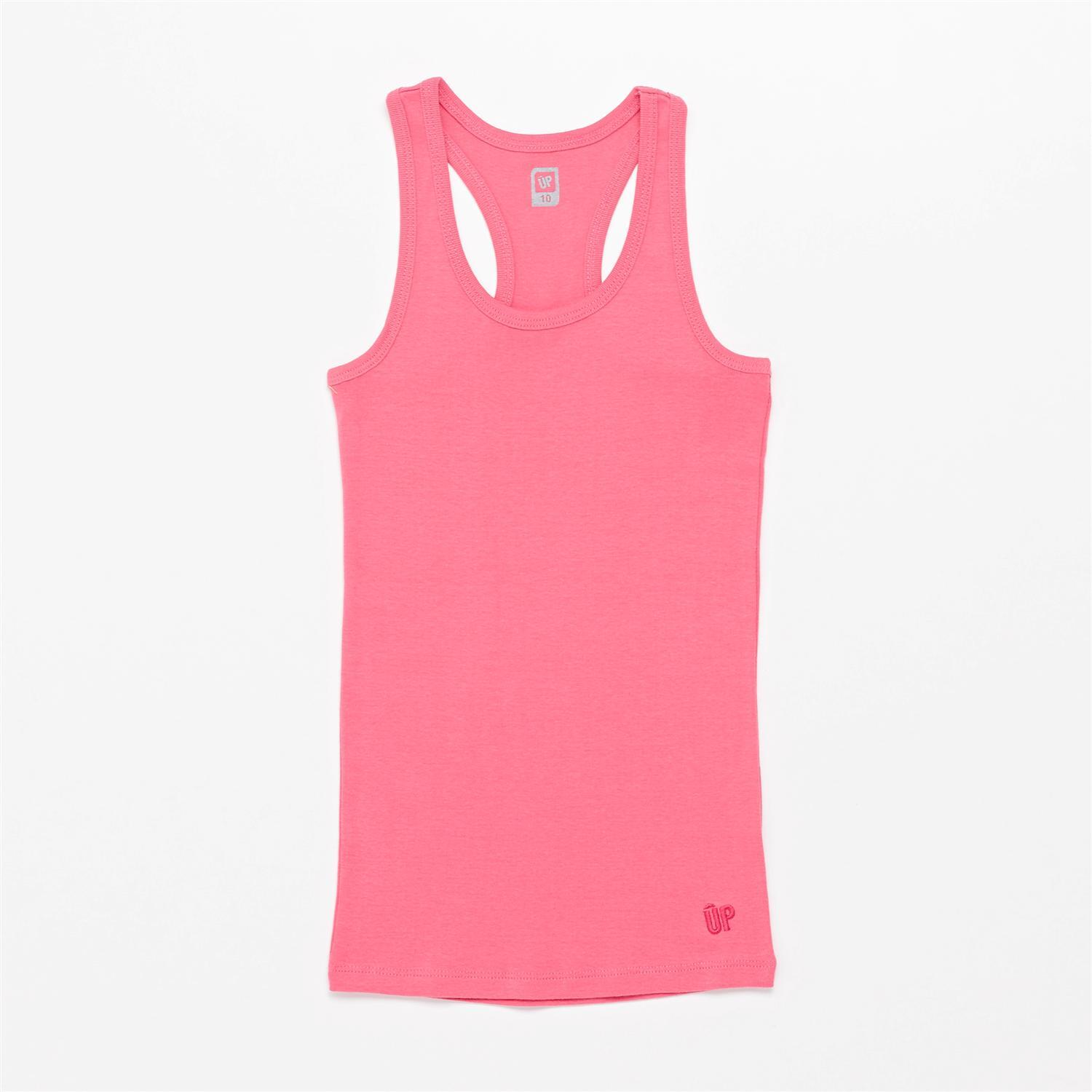 Camiseta Up Basic - Fresa - Camiseta Nadadora Niña talla 10