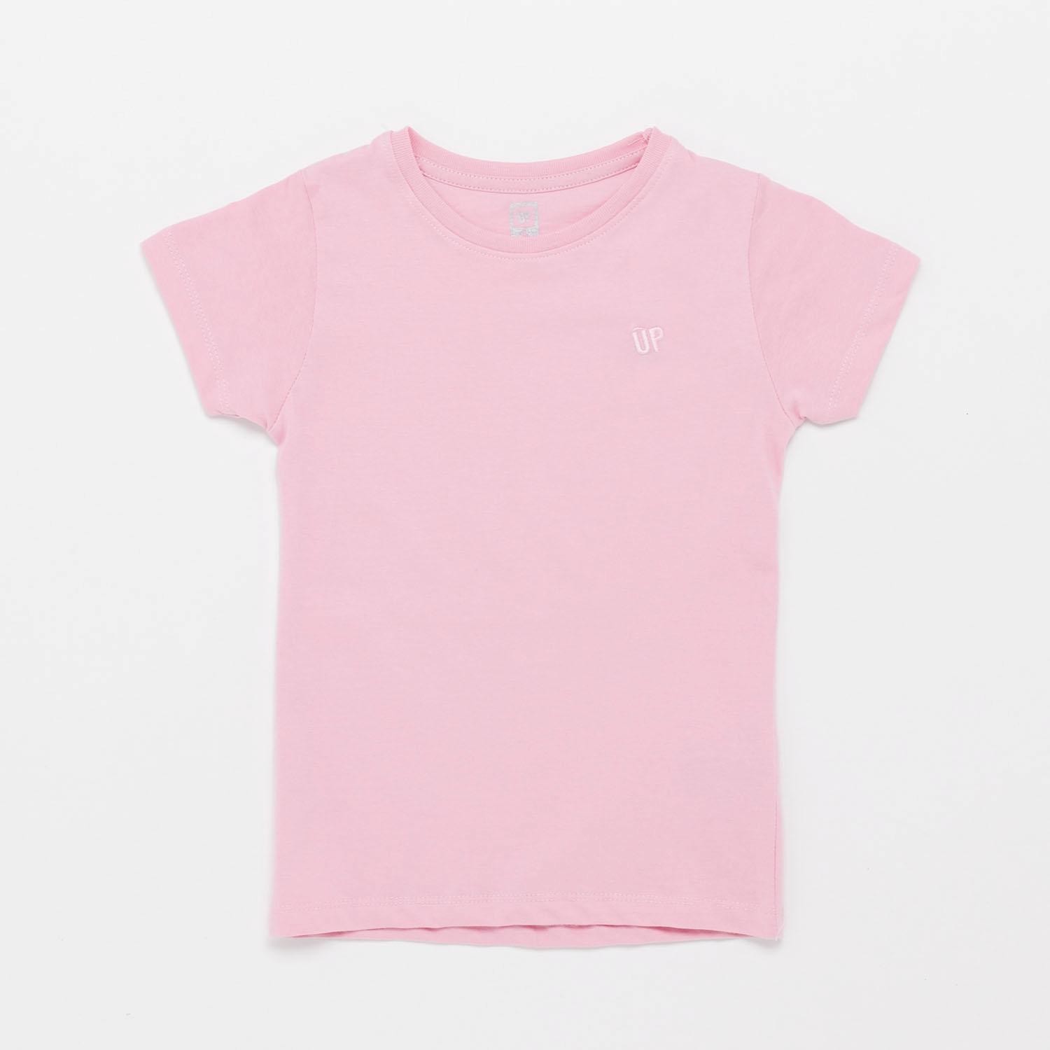 Camiseta Up Basic - Rosa - Camiseta Niña talla 2