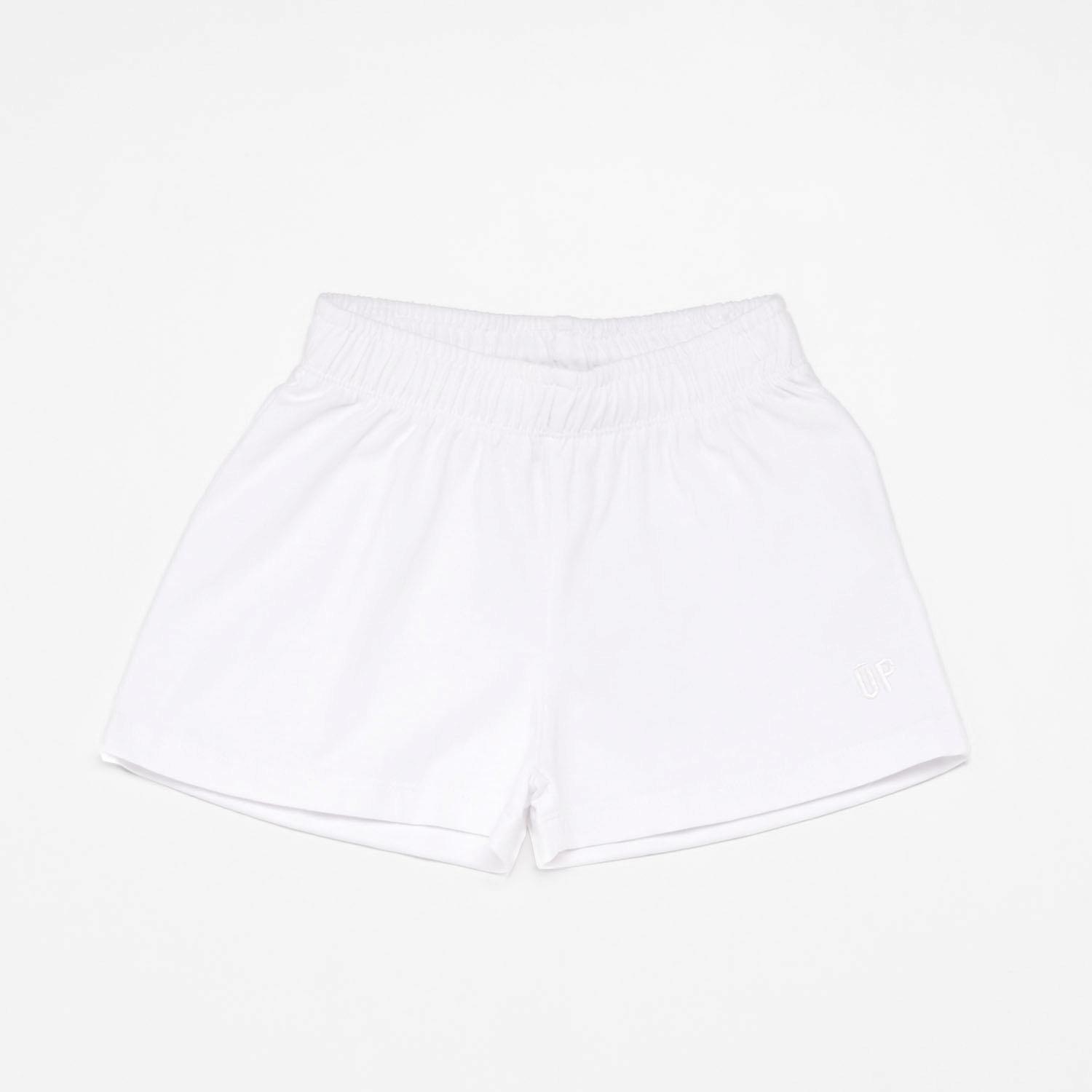 Pantalón Up Basic - Blanco - Short Niña talla 2
