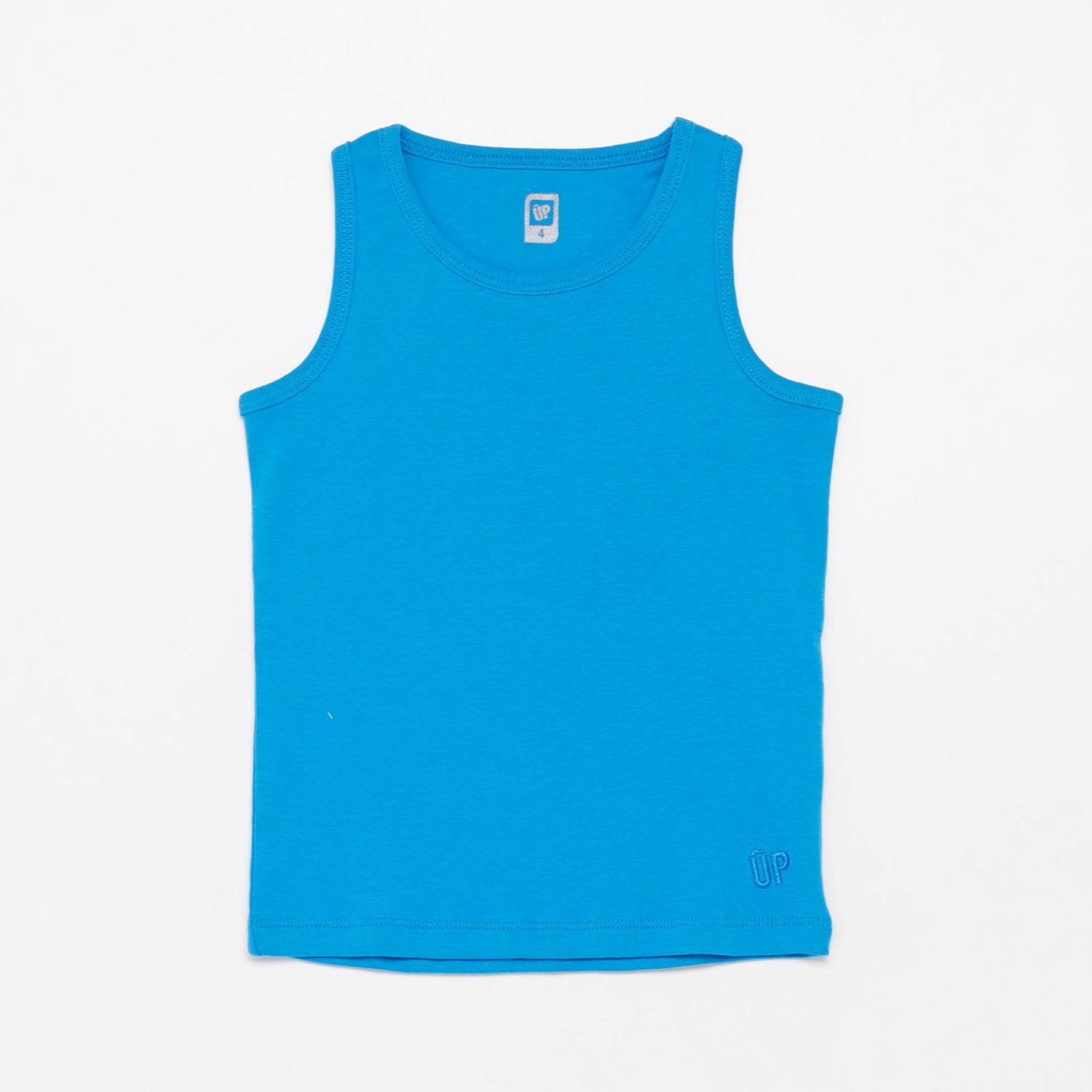 Camiseta Up Basic - Azul - Camiseta Tirantes Niño talla 2