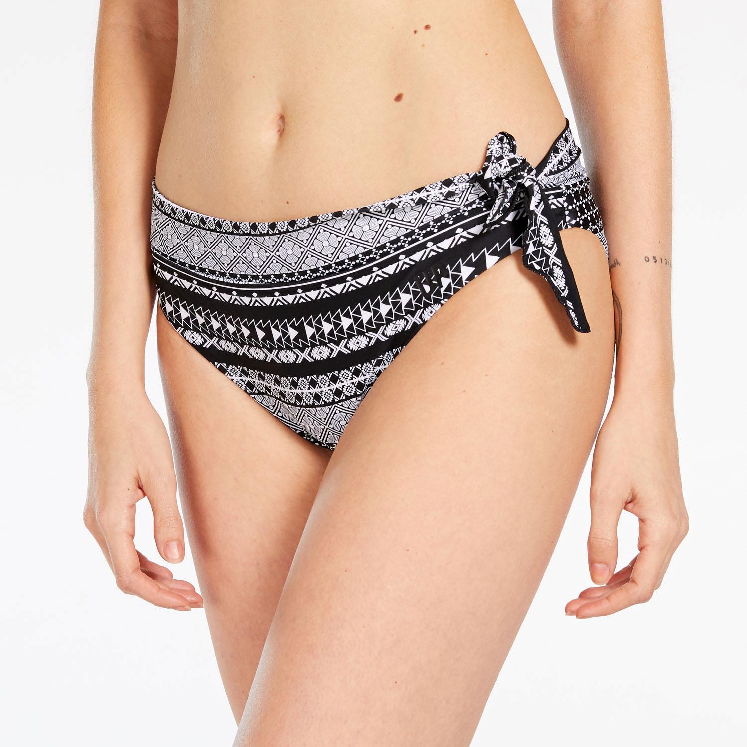 Braga Bikini Nudo Lateral Up - Blanco - Parte Abajo Bikini talla S