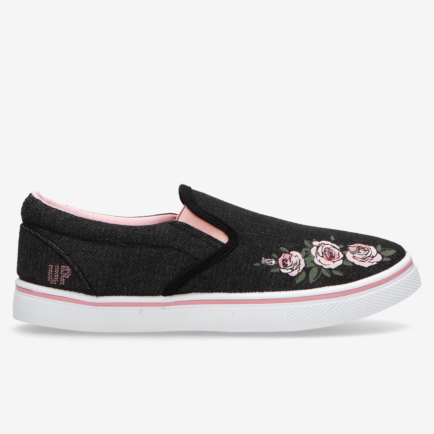 Slip On Mick - Negro - Zapatillas Lona Mujer talla 41