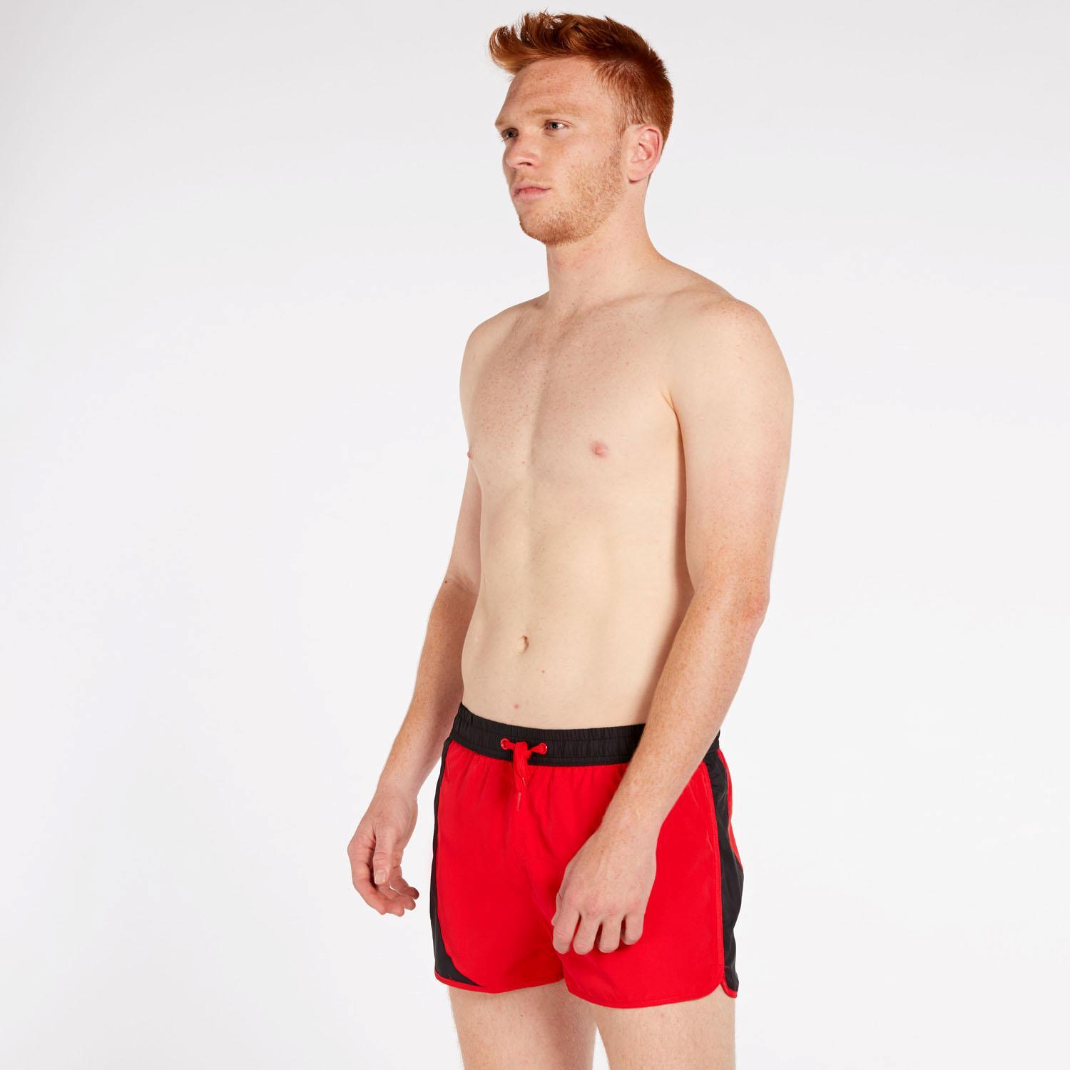 Bañador Joma - Rojo-Negro - Bañador Corto Hombre talla 2XL