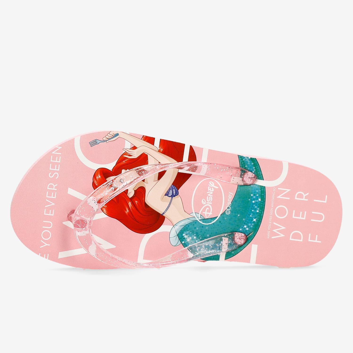 Chanclas La Sirenita - Rosa - Chanclas Niña talla 28