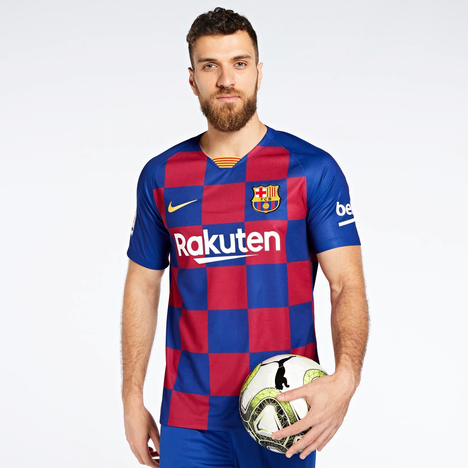 Camisola Oficial Barcelona Azul - Futebol Homem tamanho M