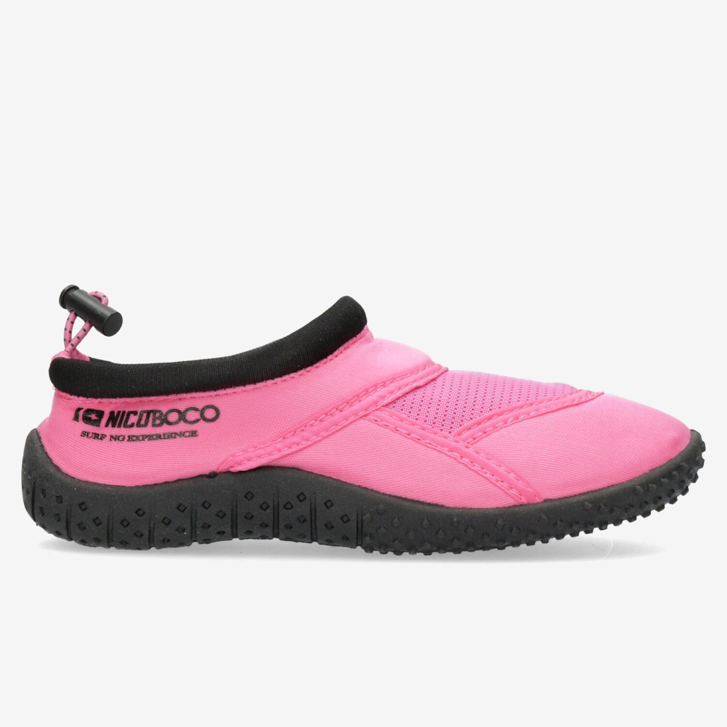 Nicoboco Rouf - Rosa - Escarpines Niña talla 28