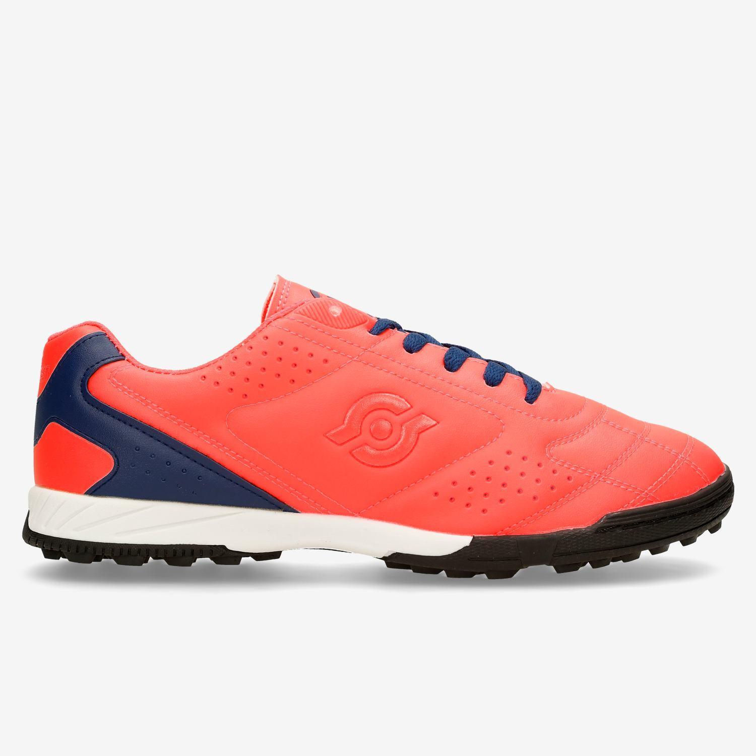 Botas Turf Team Quest Riazor - Coral - Botas Fútbol talla 40