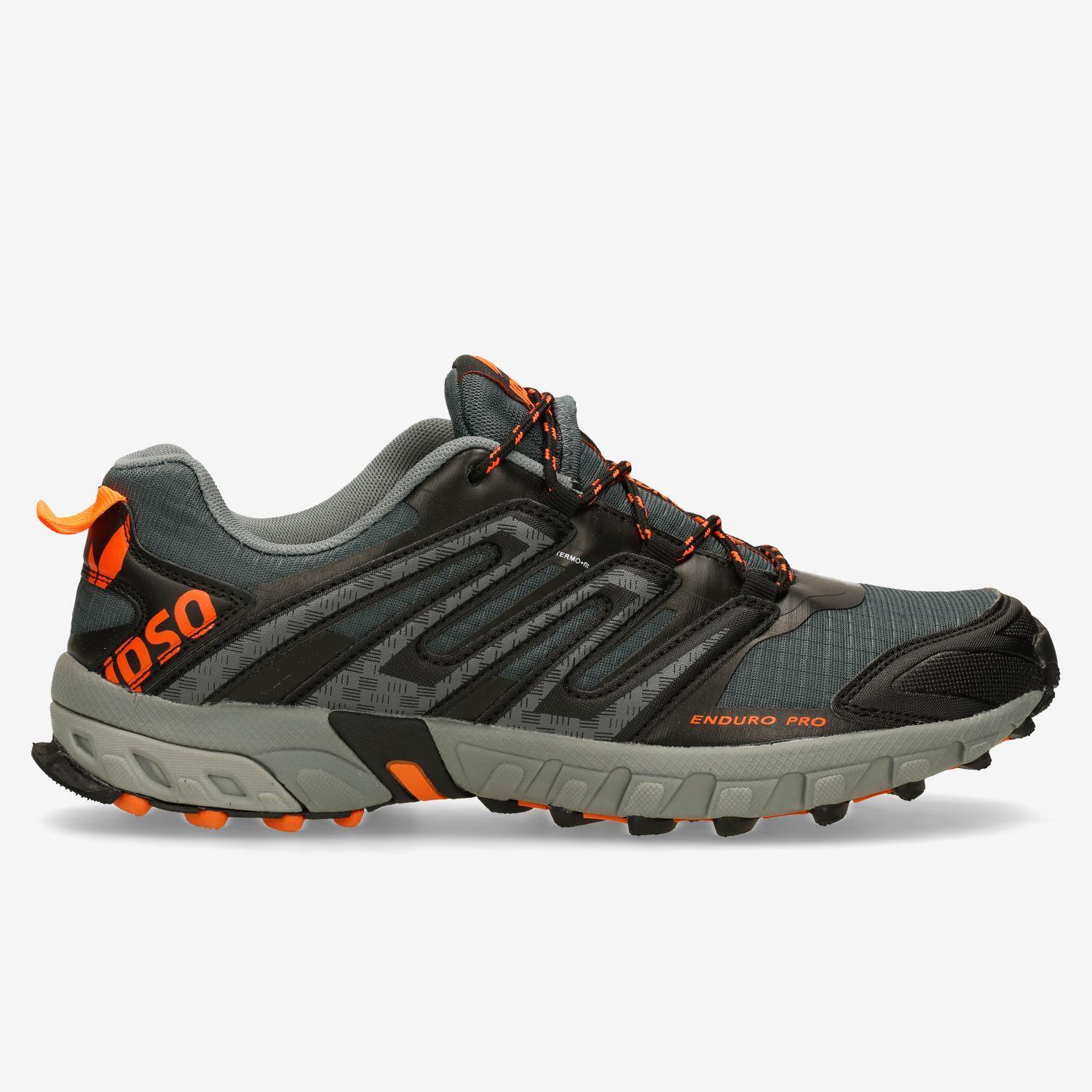 Zapatillas Trail Ipso Trekking - Negro - Zapatillas Hombre talla 40