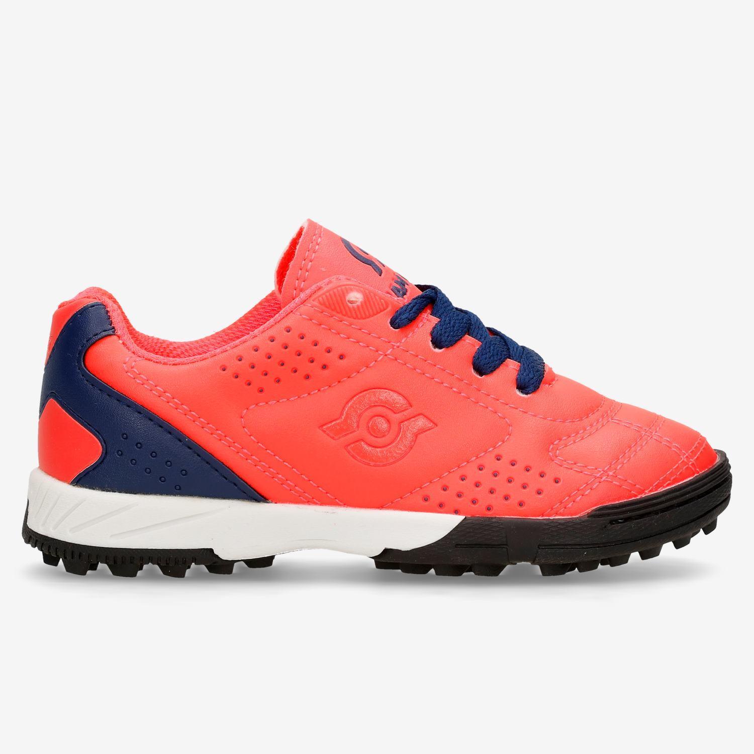Botas Turf Team Quest Riazor Coral Botas Fútbol Niño talla 28