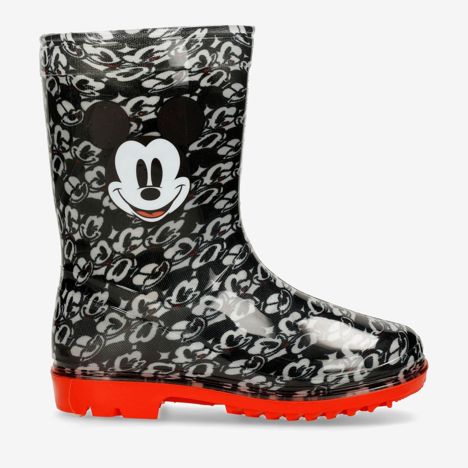 Botas Mickey Mouse Negro Botas Agua Niño talla 22