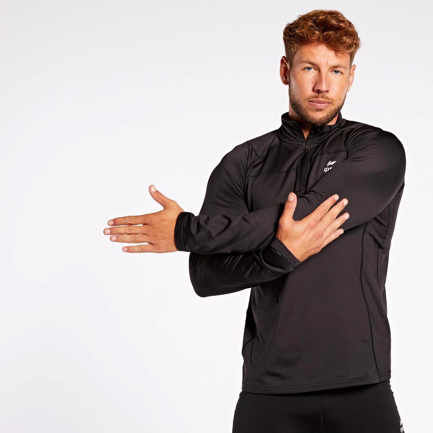 Sudadera Ipso Basic Negro Sudadera Térmica Hombre talla S