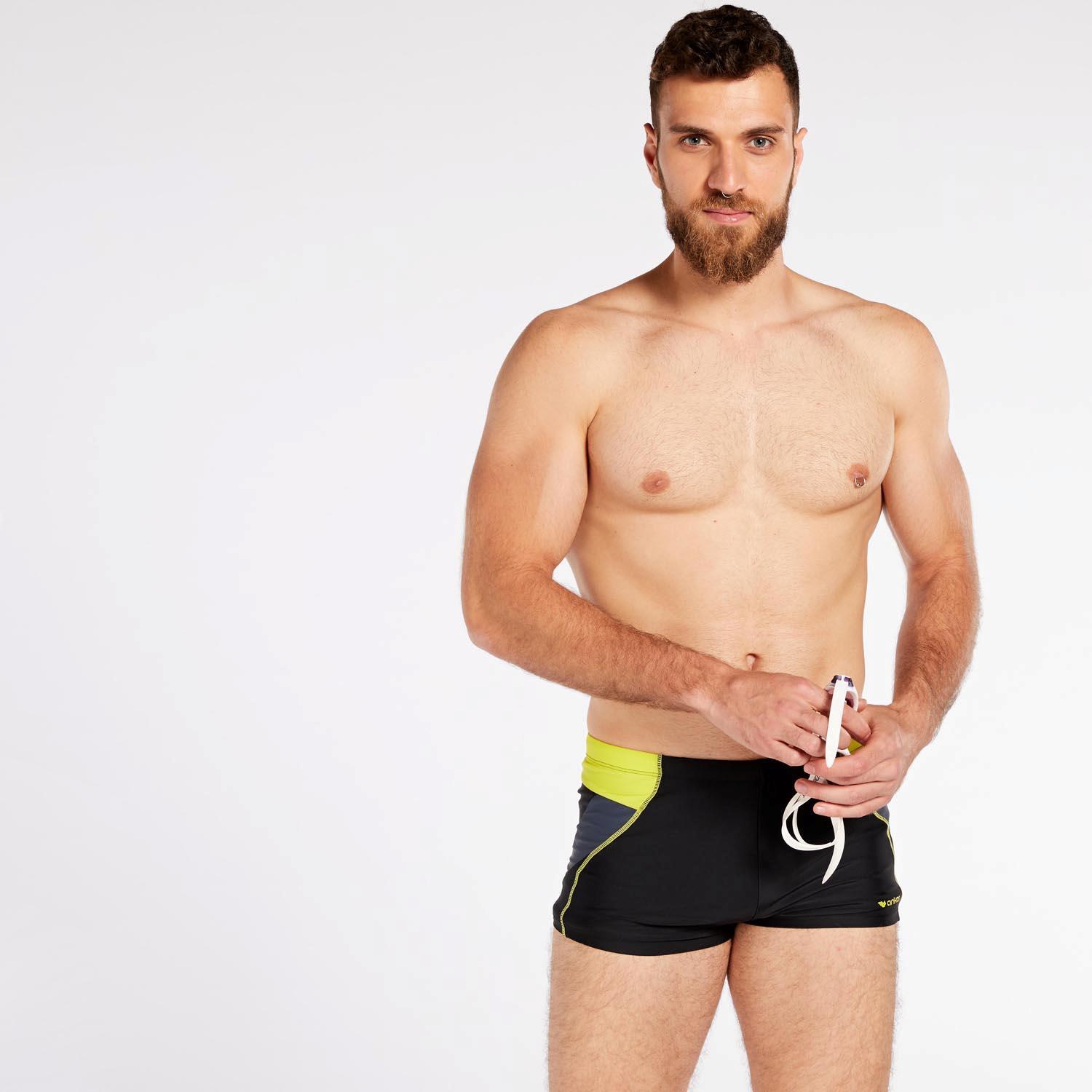 Boxer Natación Ankor - Negro - Bañador Hombre talla S