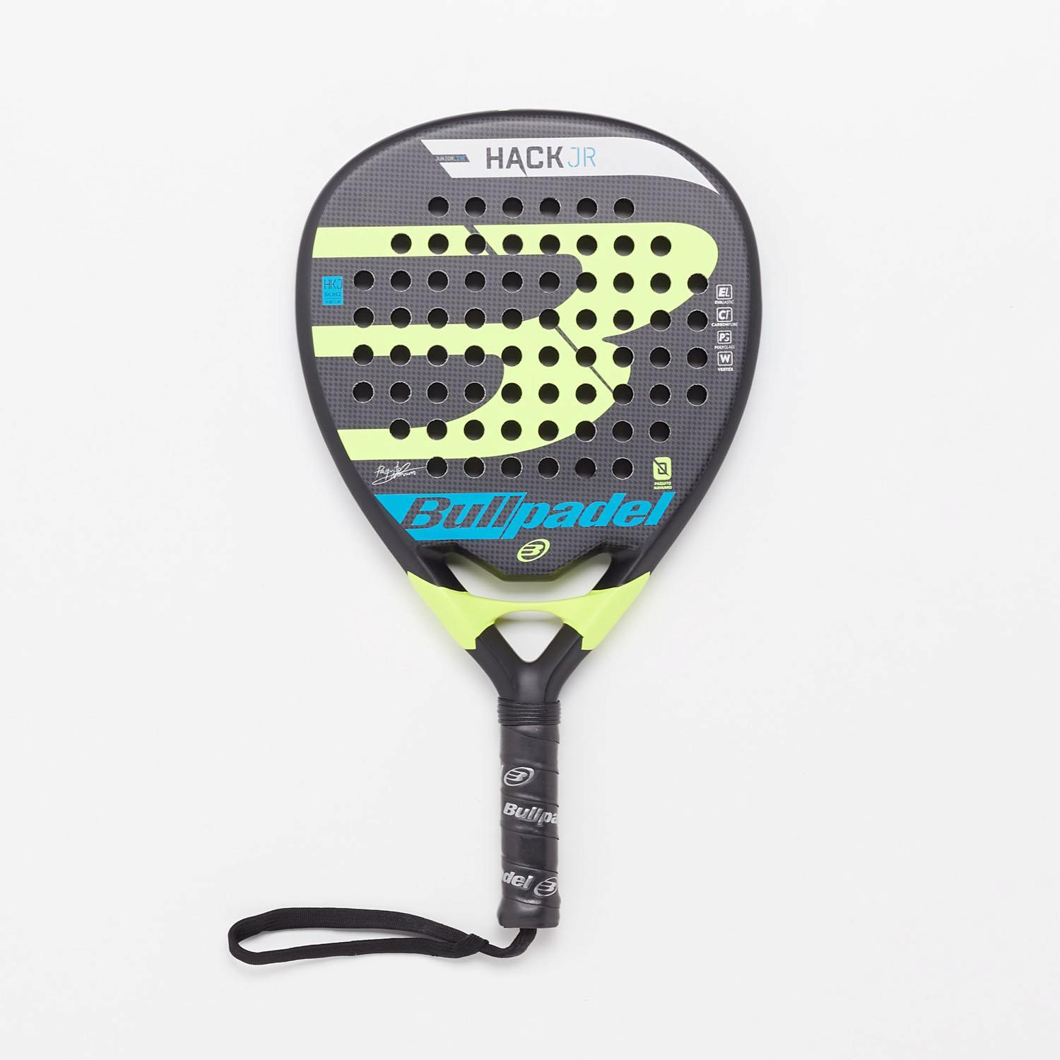 Bullpadel Hack - Negro - Pala Pádel Junior talla T.U.