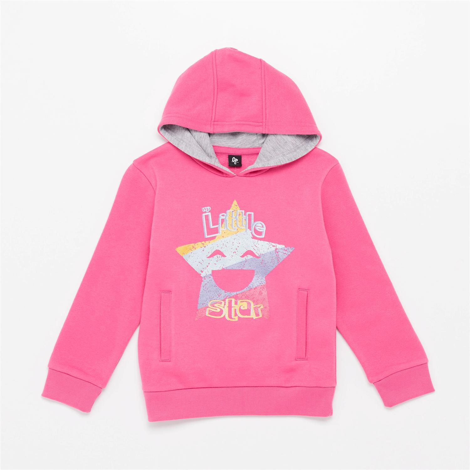 Sudadera Up Basics - Rosa - Sudadera Capucha Niña talla 2