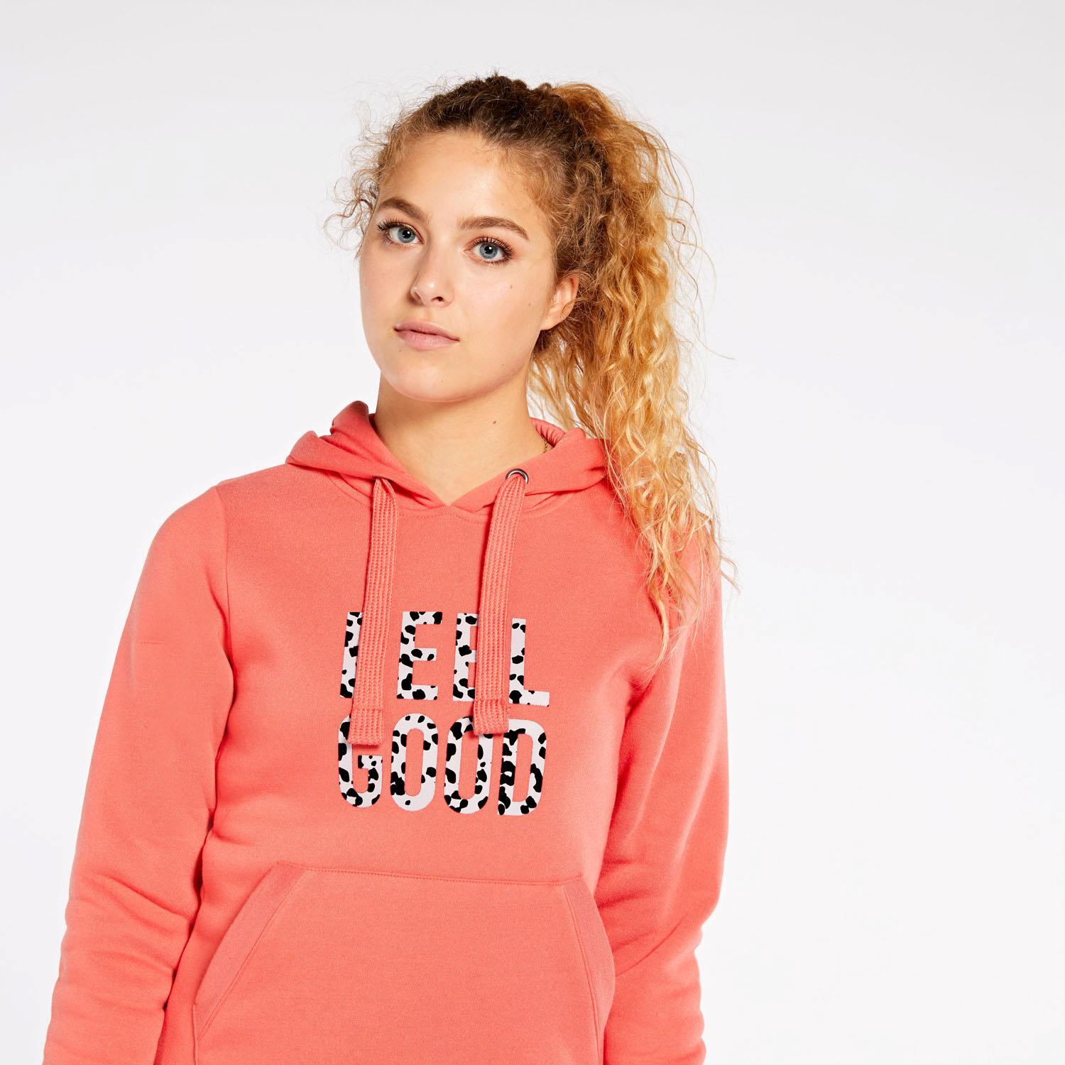 Sudadera Capucha Up Basic - Rojo - Sudadera Mujer talla S