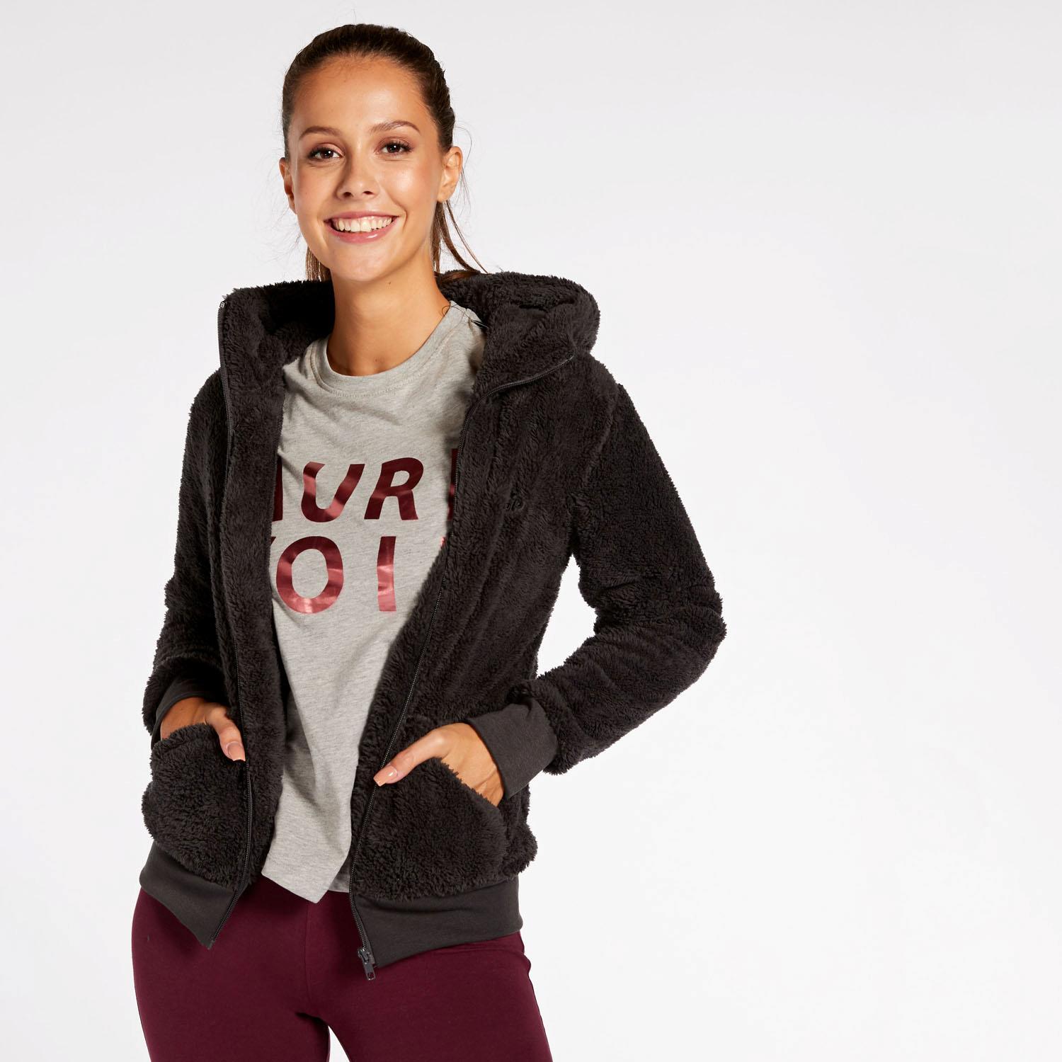 Sudadera Up Basic Antracita Sudadera Capucha Mujer talla S