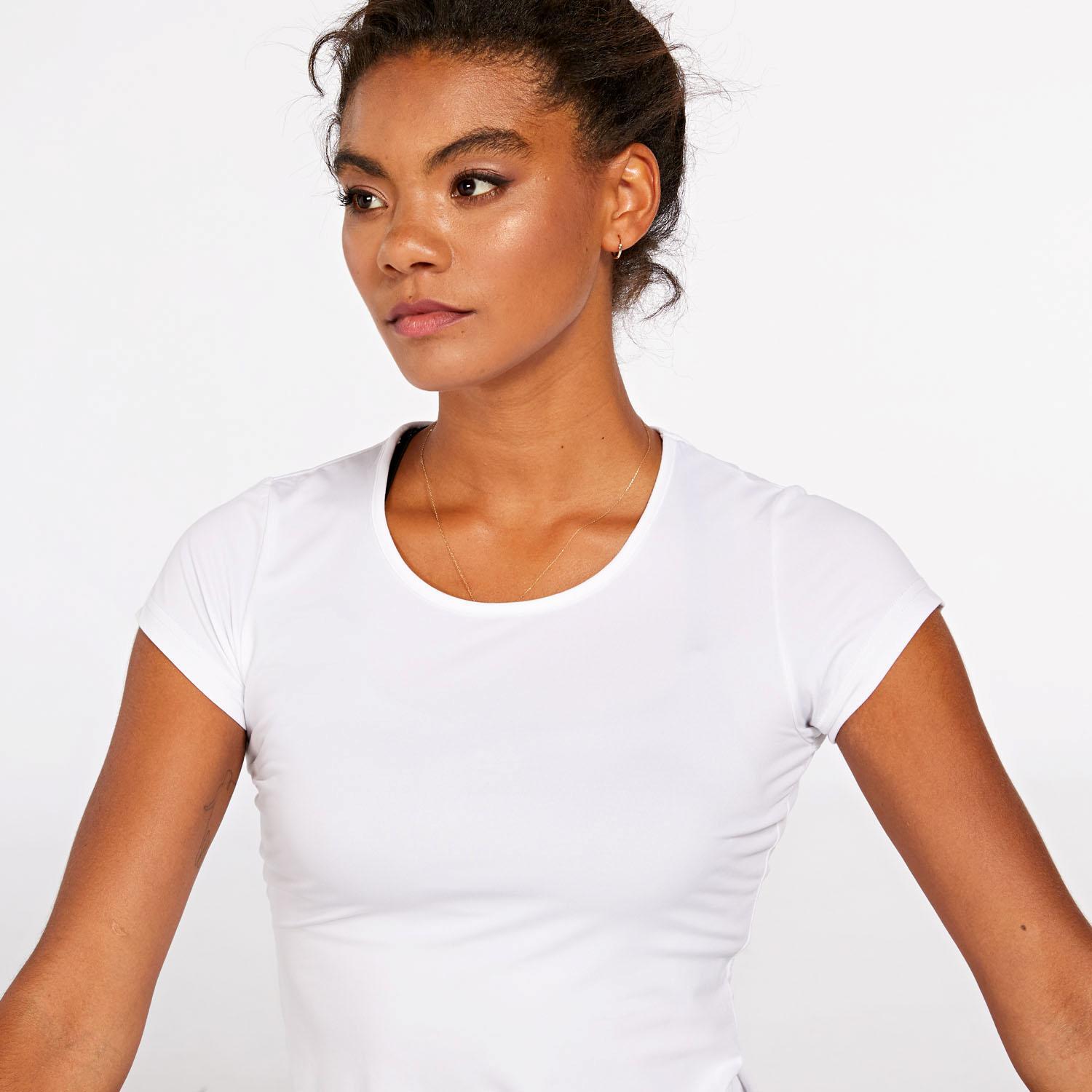 T-shirt Doone Basic - Blanc - T-shirt Femme sports taille L