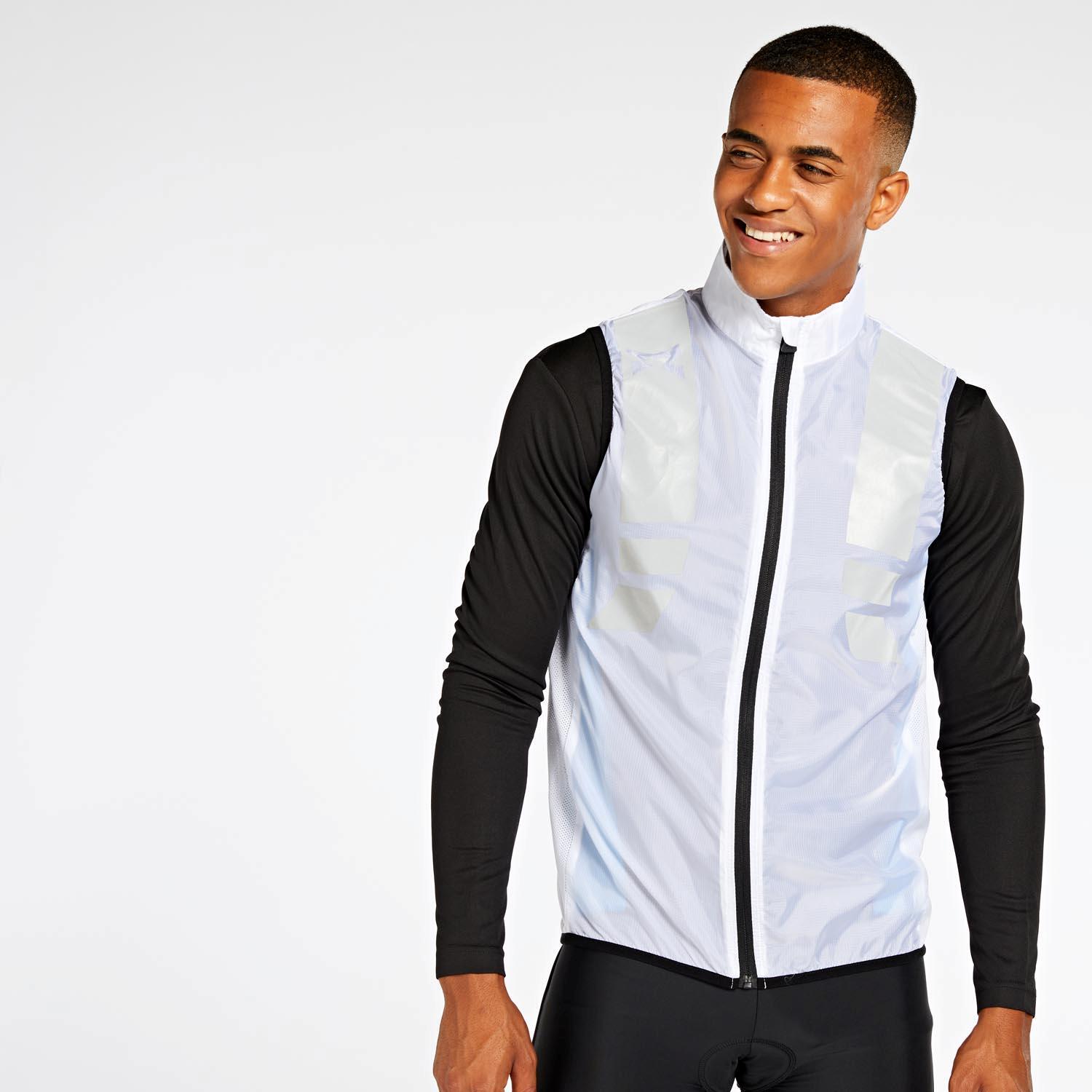 Chaleco Ciclismo Mítical Plata - Blanco - Chalecos Hombre talla S