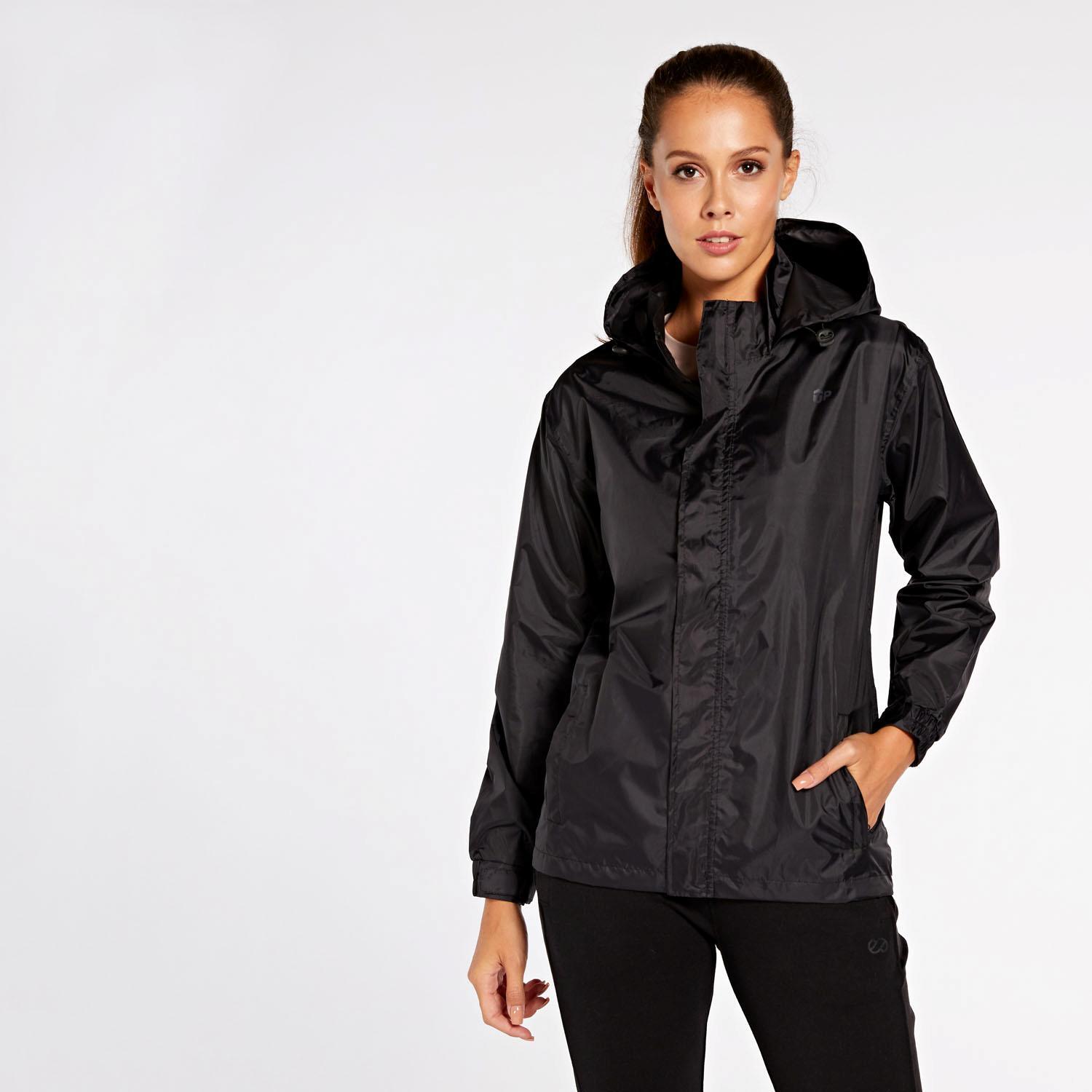 Chubasquero Up Basic Negro Chubasquero Mujer talla S