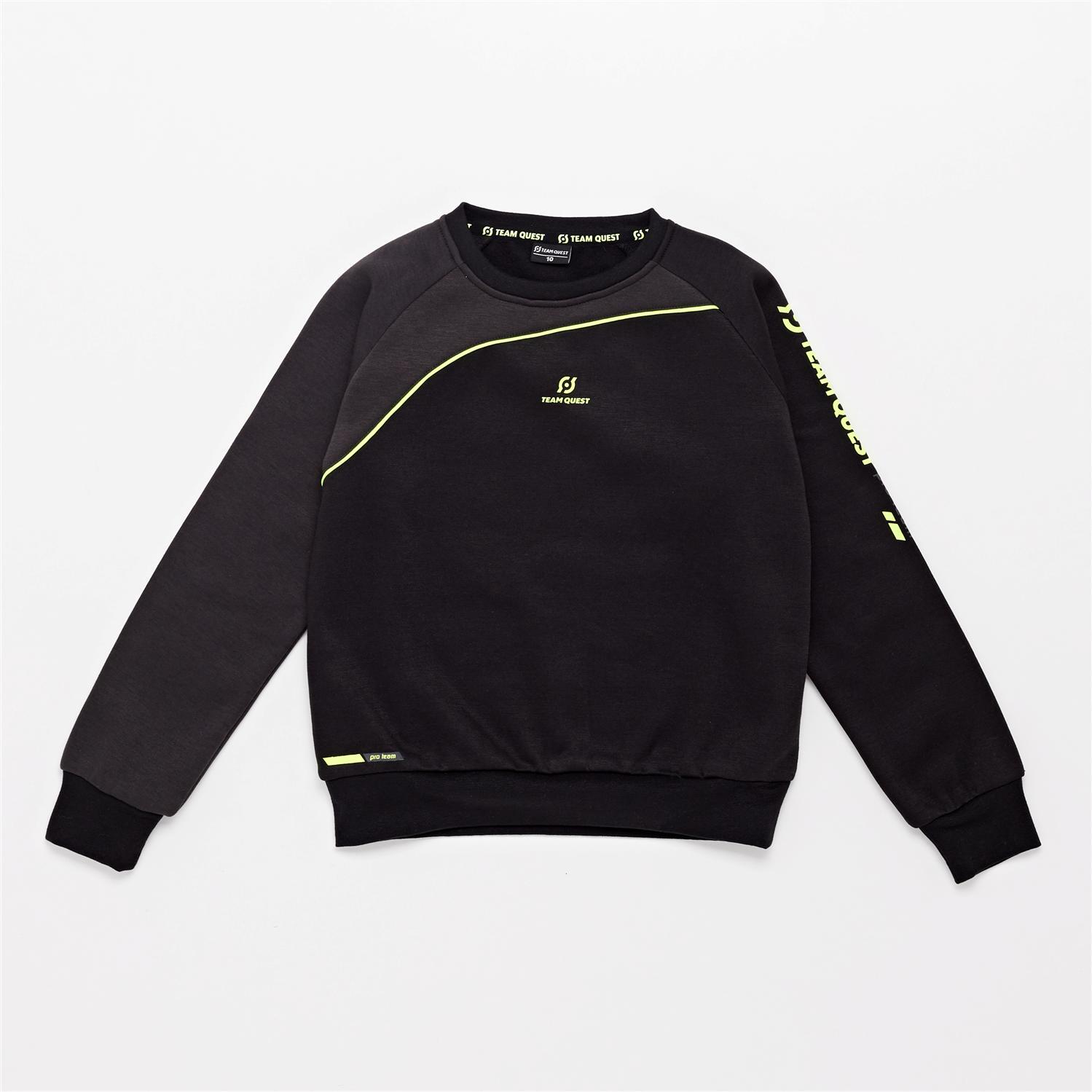 Sudadera Team Quest Antracita Sudadera Fútbol Junior talla 12