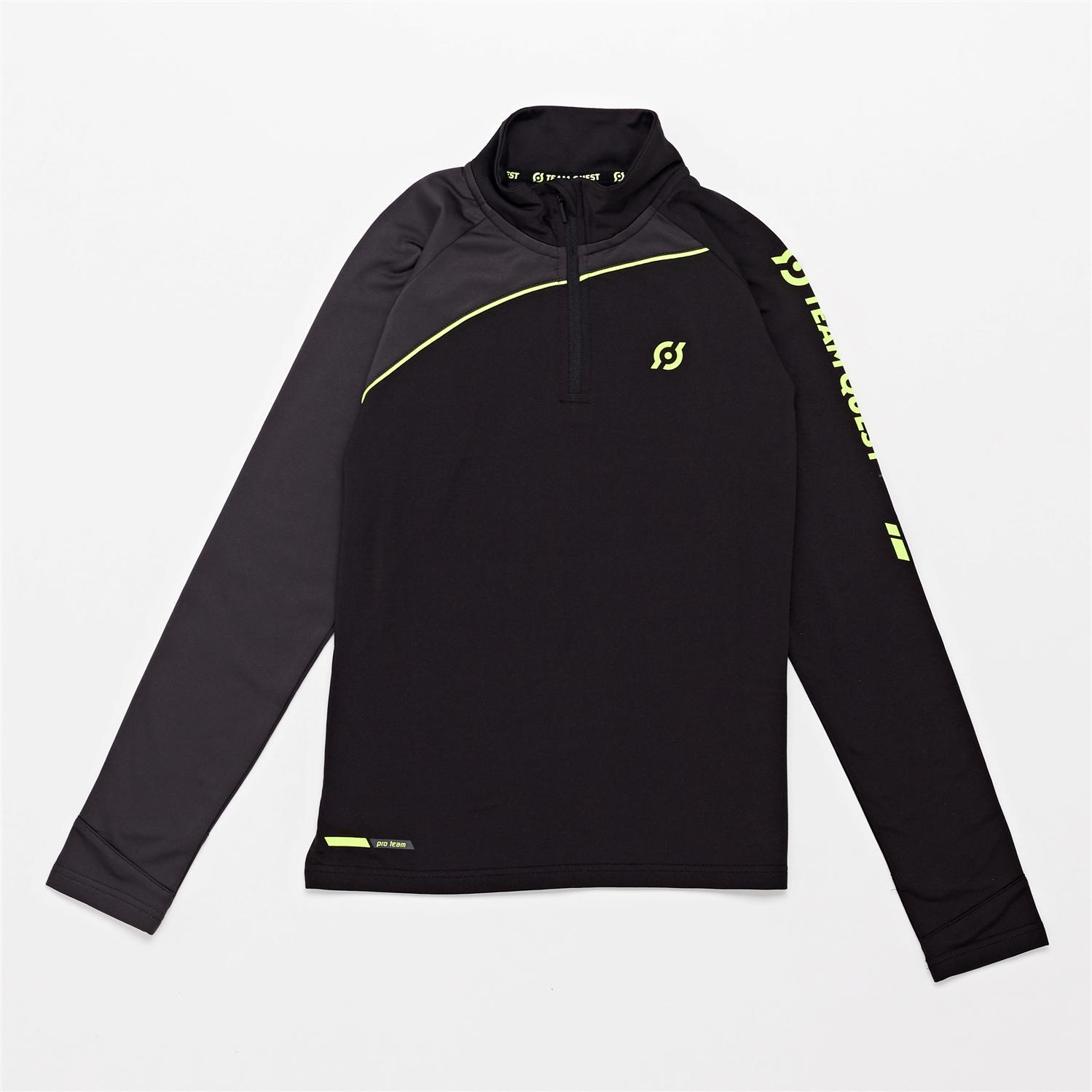 Sudadera Térmica Team Quest Gris Sudadera Fútbol Junior talla 10