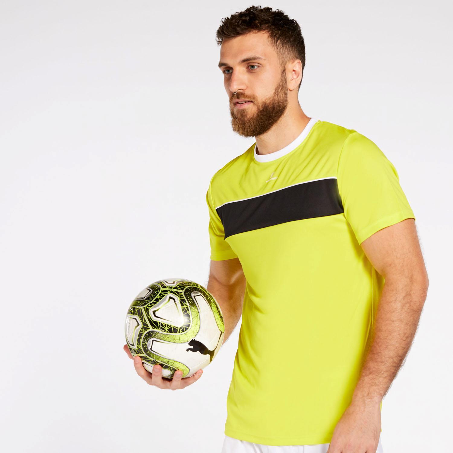 Camiseta Fútbol Team Quest - Amarillo - Camiseta Hombre talla M