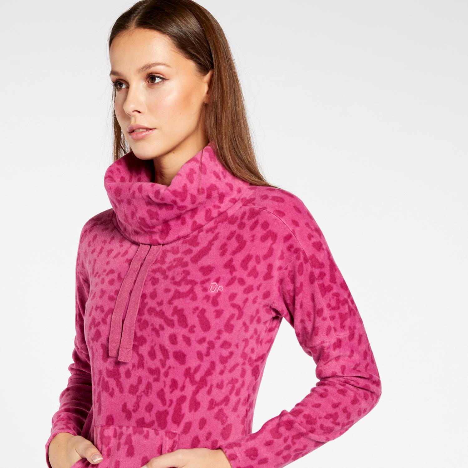 Forro Polar Cuello Up - Morado - Forro Mujer talla L