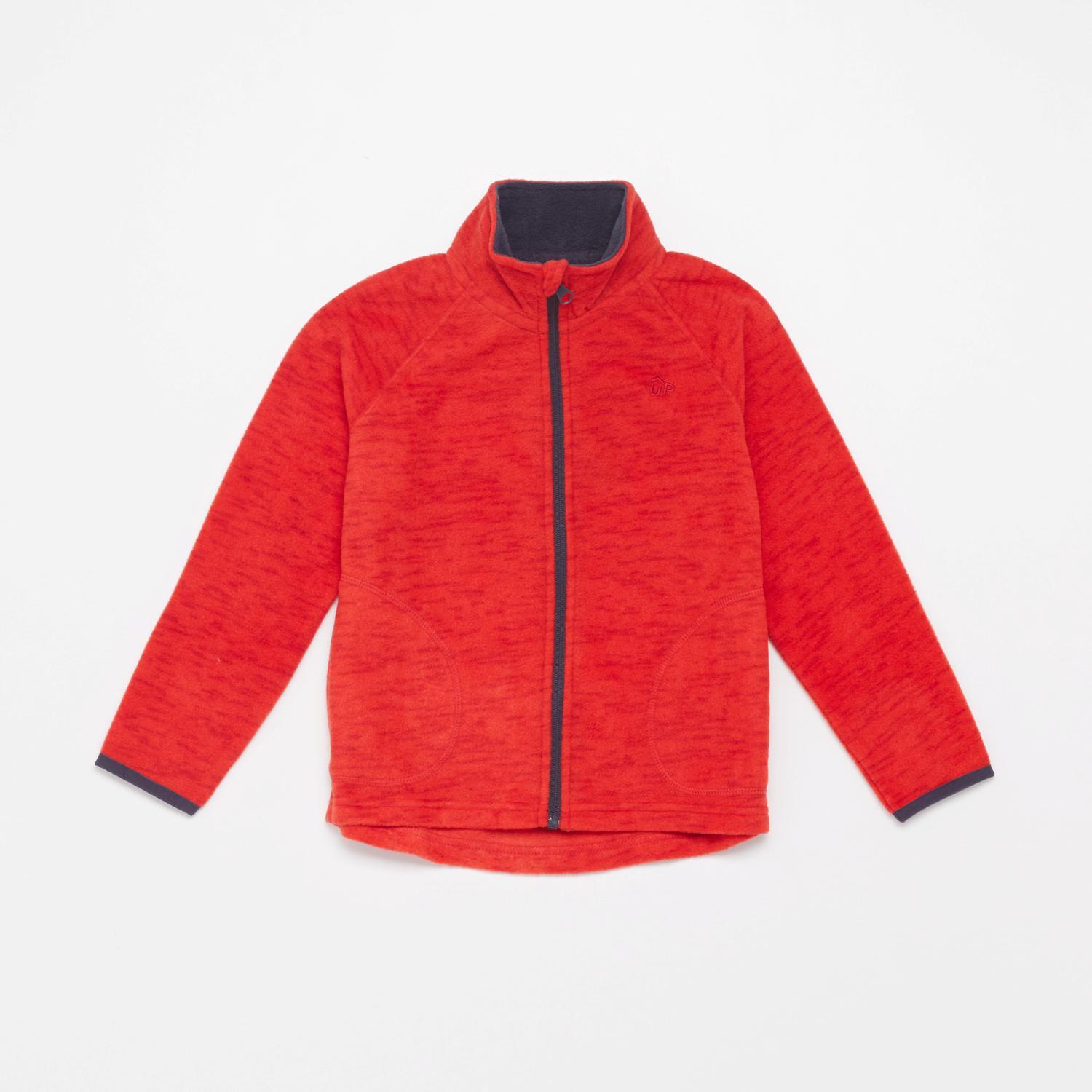 Forro Polar Cremallera Up - Rojo - Forro Niño talla 4