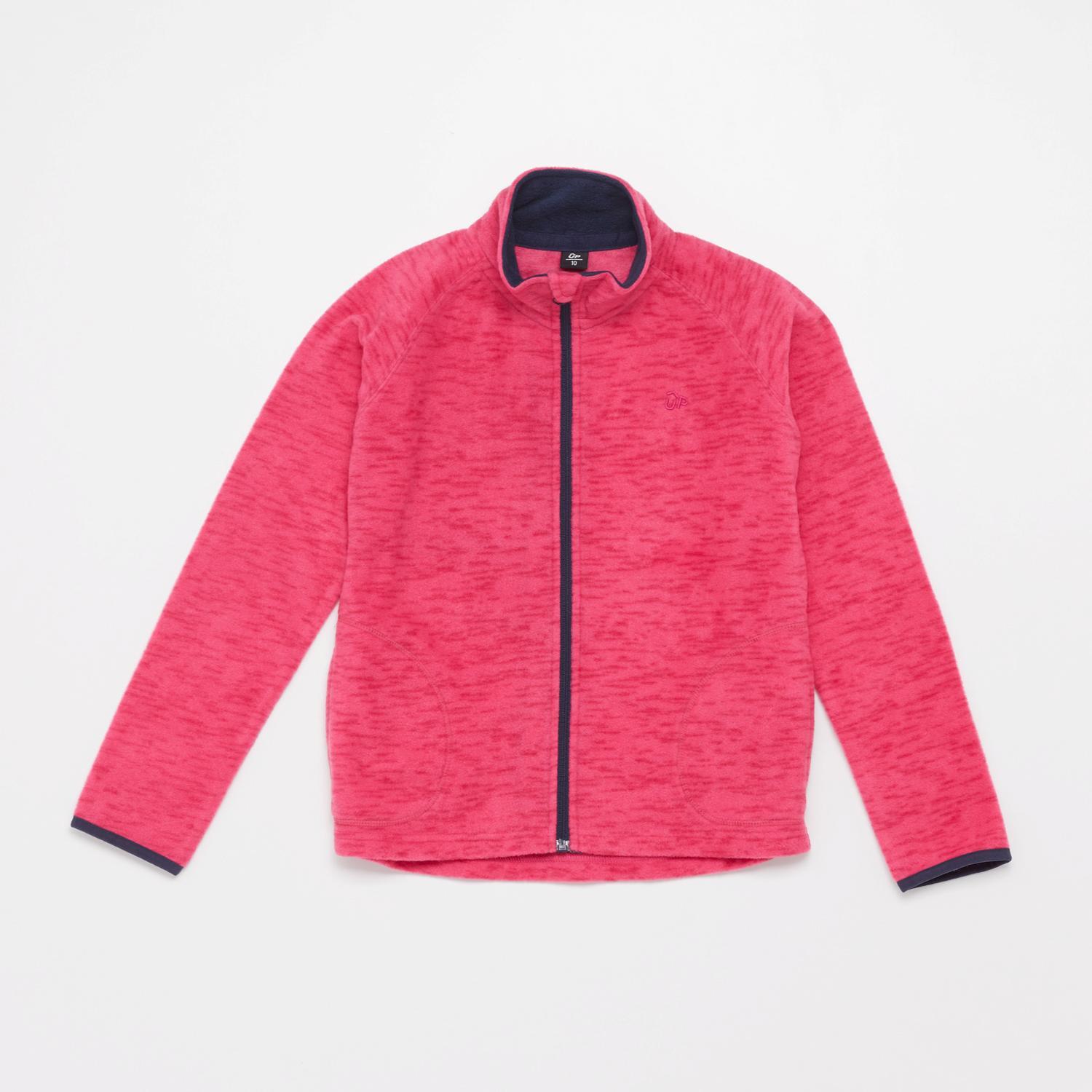 Forro Polar Cremallera Up - Rosa - Forro Chica talla 16