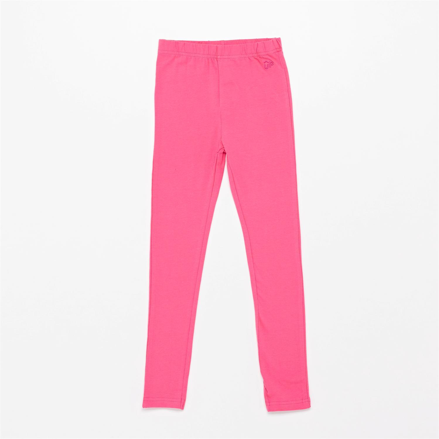Puma Pinklogo Negro Leggins De Chica talla 2