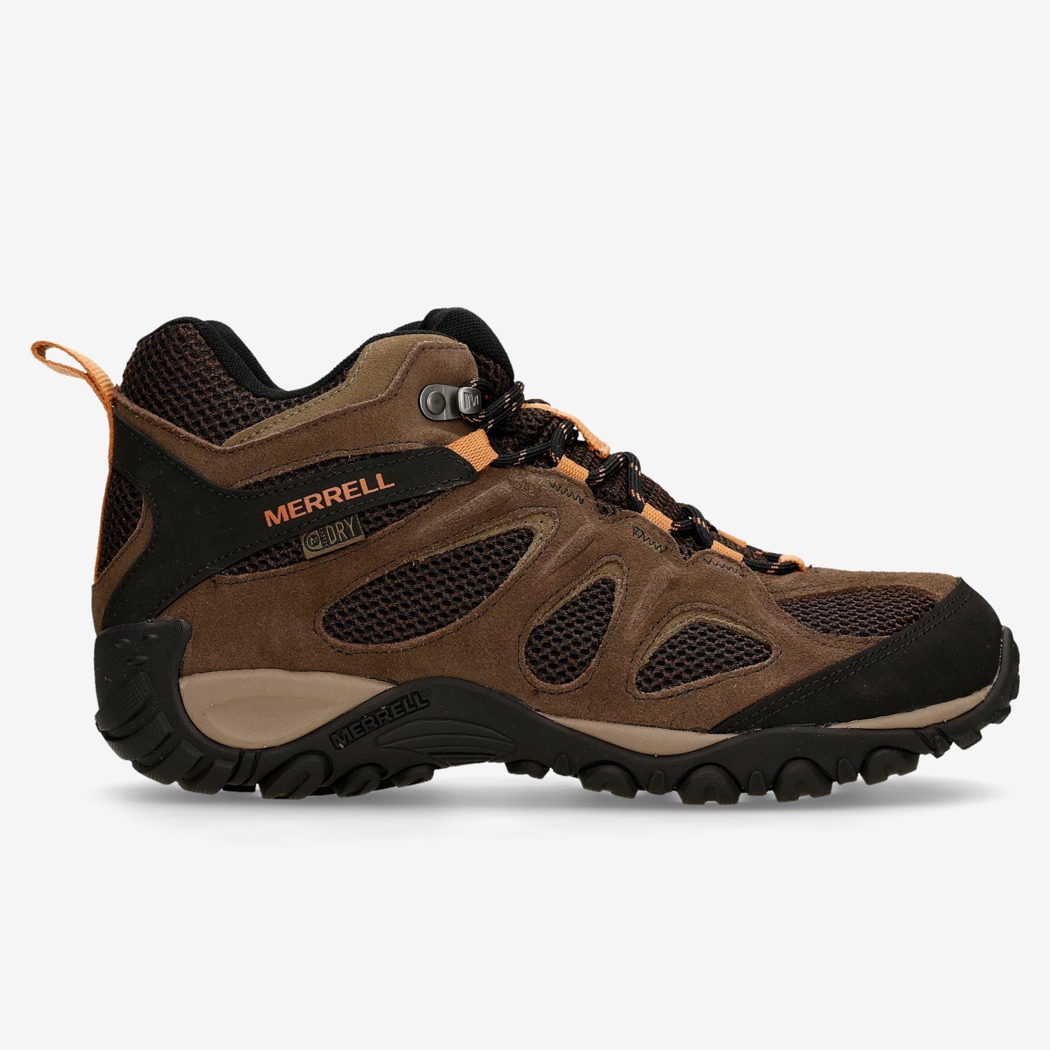 Merrel Yokota 2 Mid Wp Marron Bota Montaña Hombre talla 44