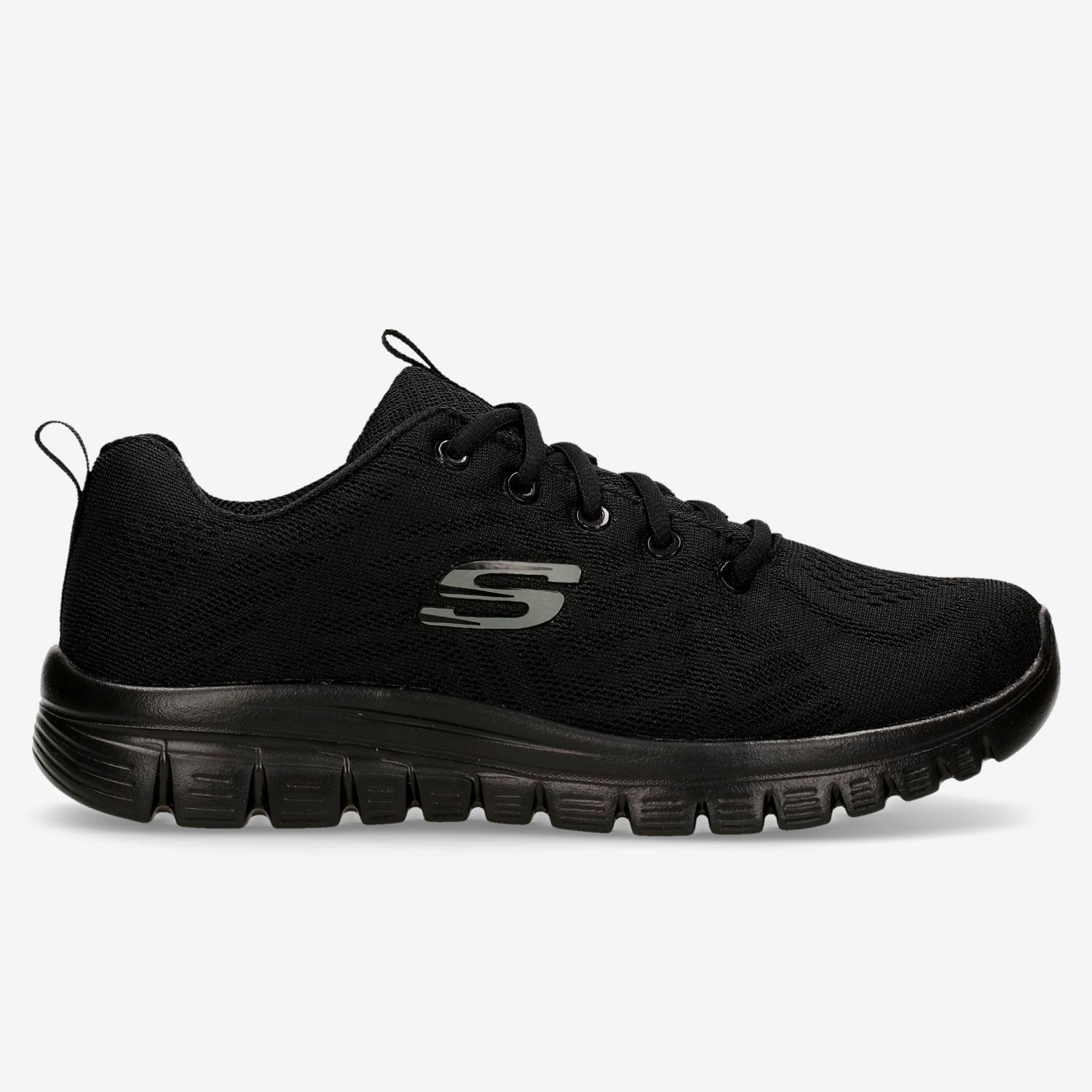 Skechers Graceful Negro - Zapatillas Running Mujer | Sprinter