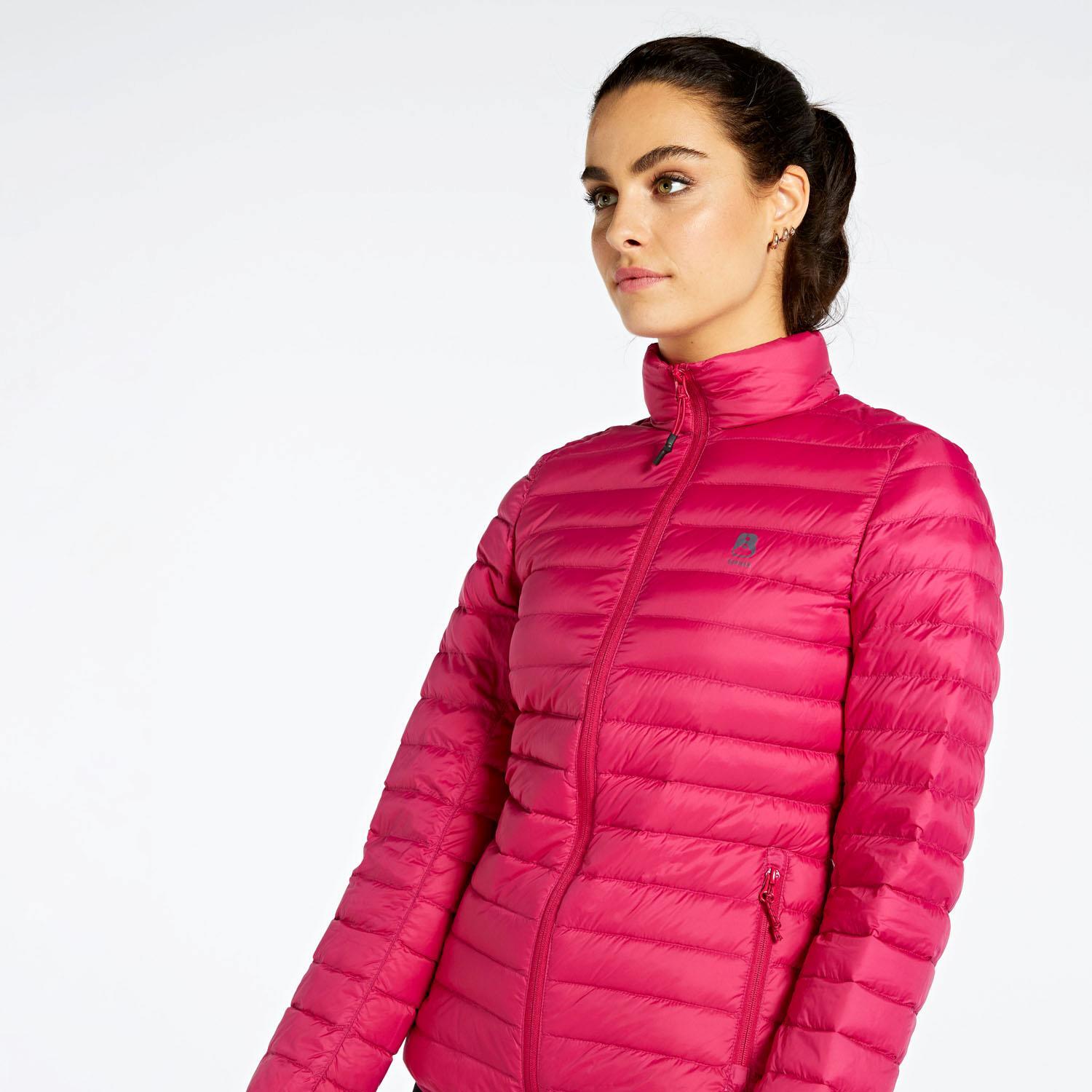 Chaqueta Plumas Boriken Fucsia Plumífero Mujer talla S