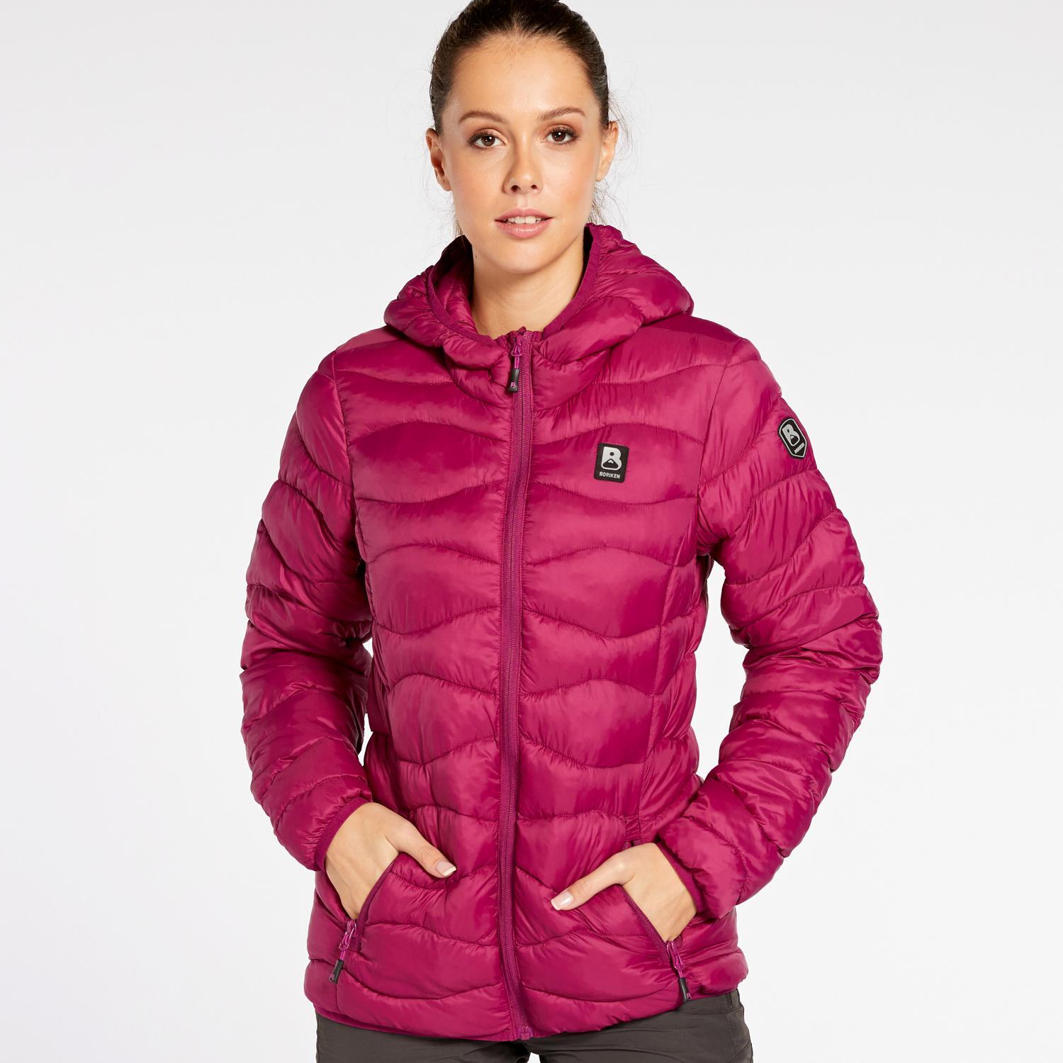 Chaqueta Acolchada Boriken Rebeki Morada Mujer talla S