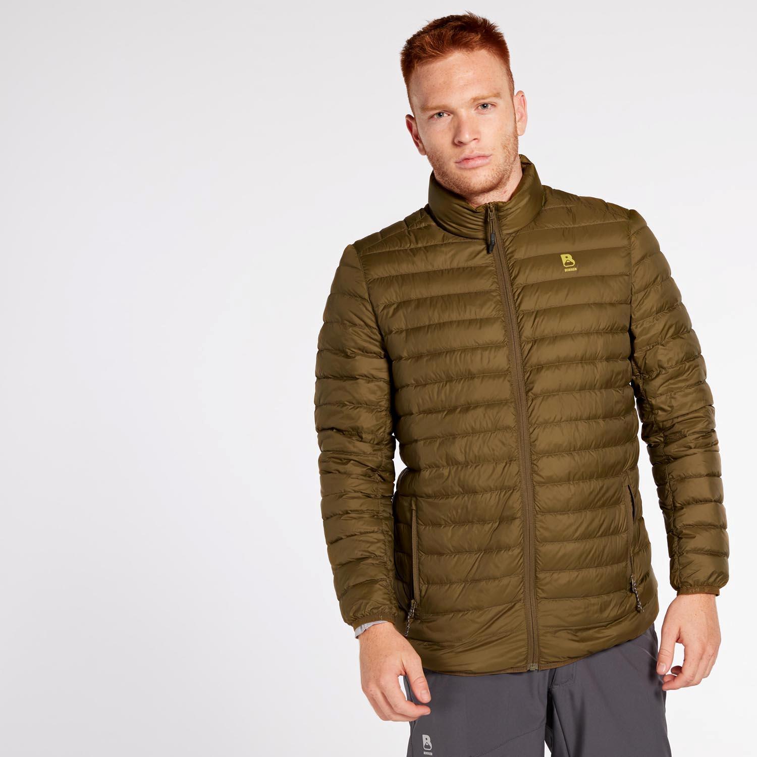 Chaqueta Plumas Boriken Kaki Plumífero Hombre talla S