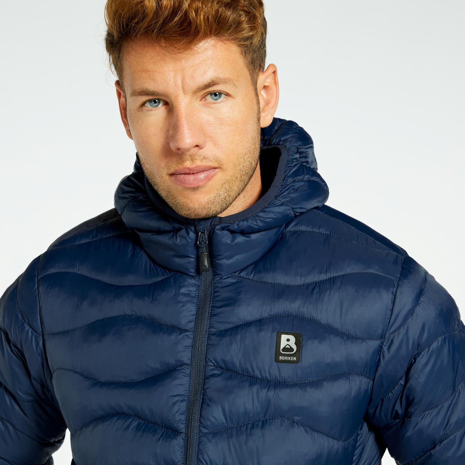 Chaqueta Acolchada Boriken Rebeki Marino Hombre talla M