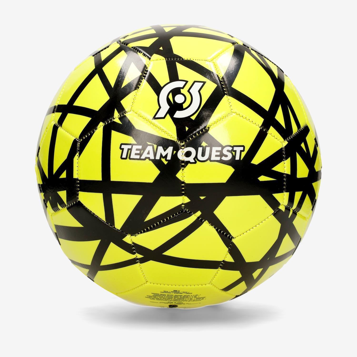 Balón Fútbol Team Quest Verde Pelota Fútbol talla 5