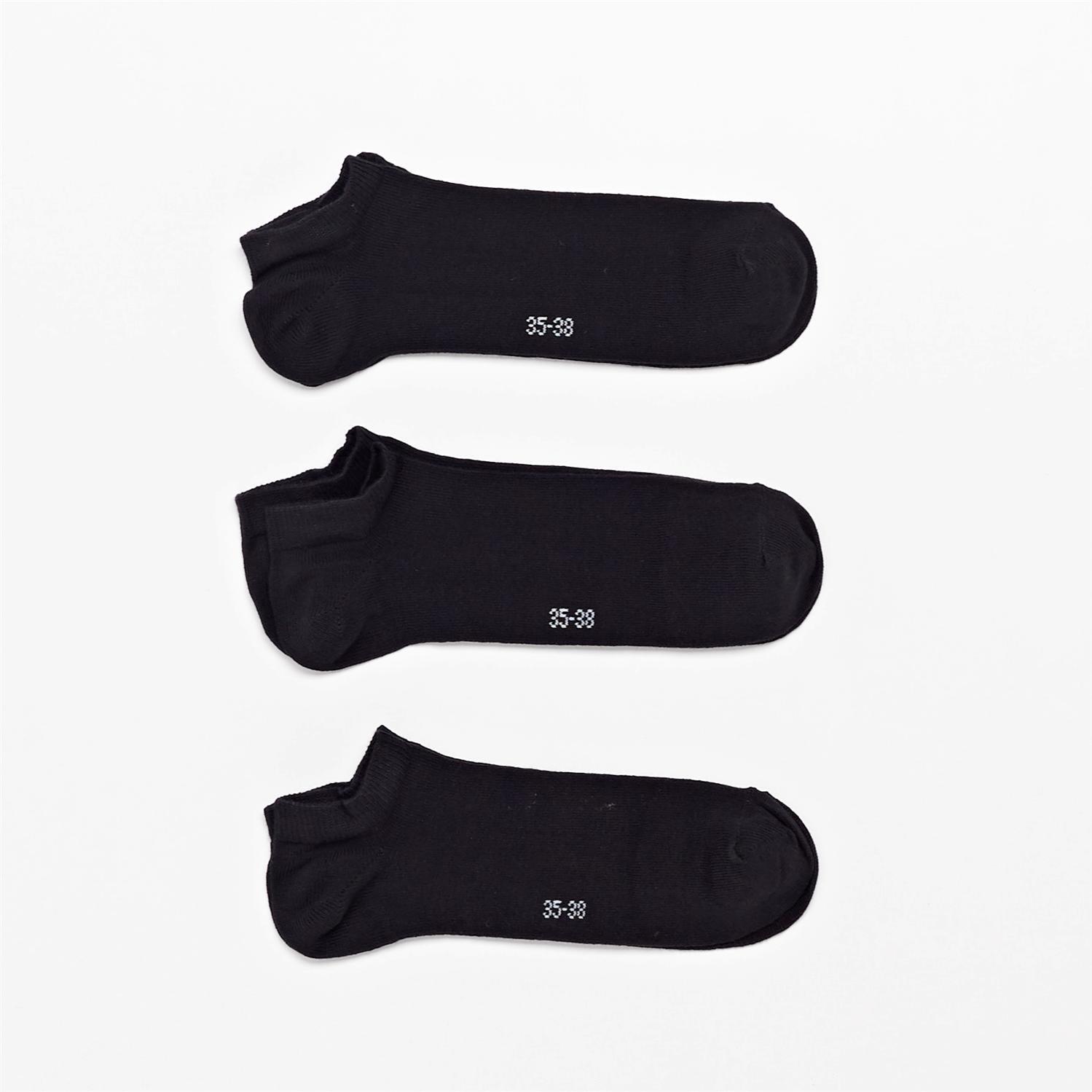 Calcetines Invisibles Up - Negro - Calcetines Niño talla XL