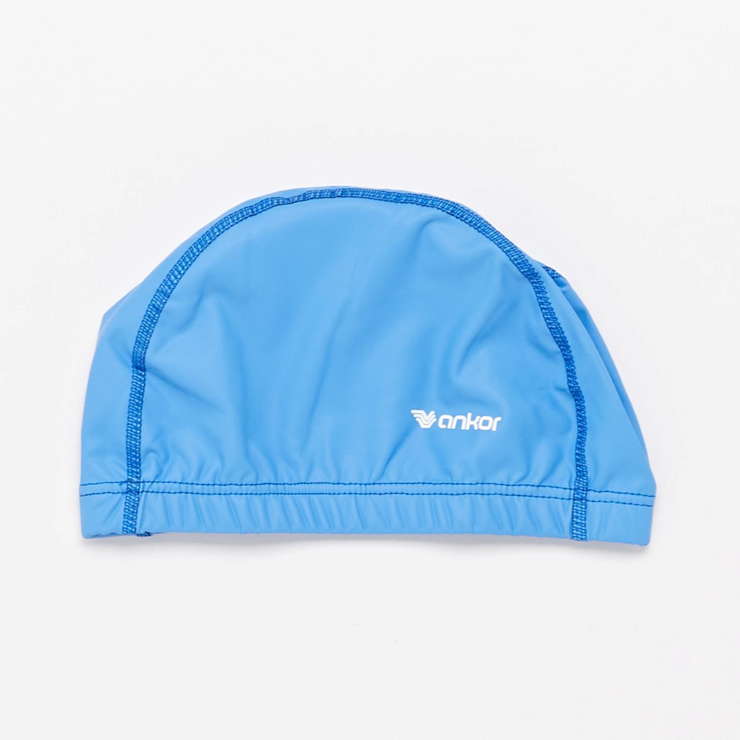 Bonnet Natation Spandex Ankor - Bleu roi - Bonnet Natation Junior sports taille T.U.