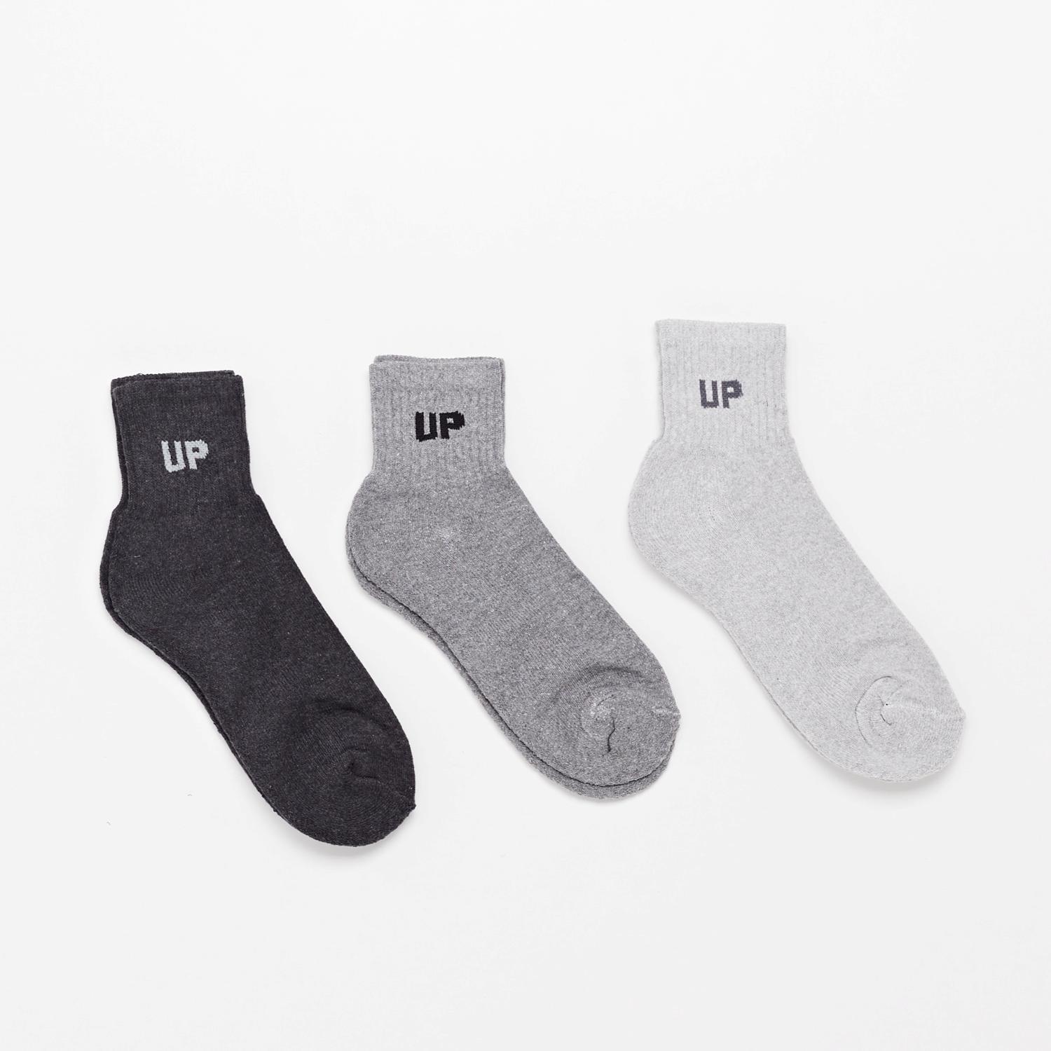 Calcetines Up - Gris - Unisex talla 2XS