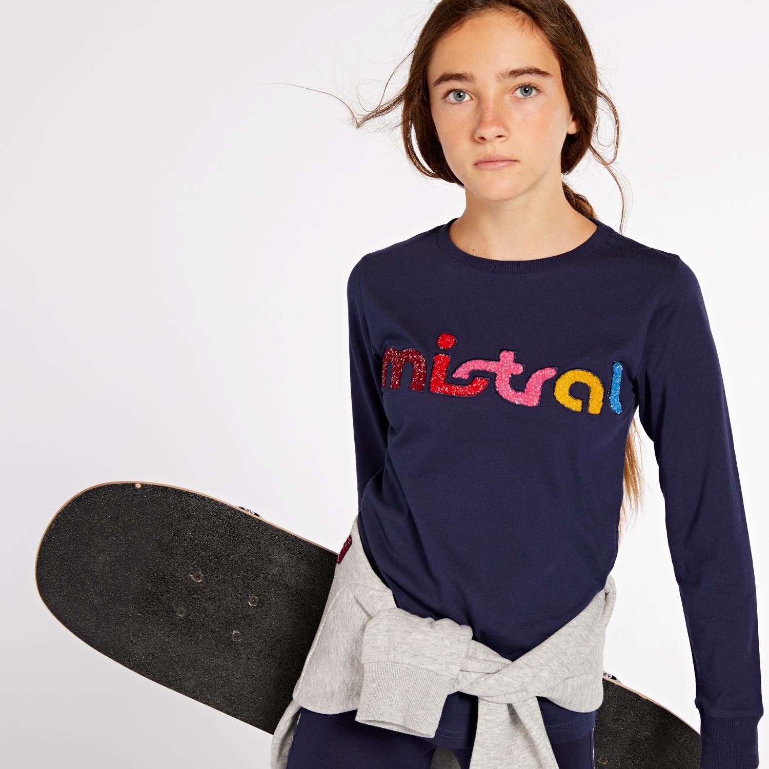 Mistral Paisley - Marino - Camiseta Niña talla 10