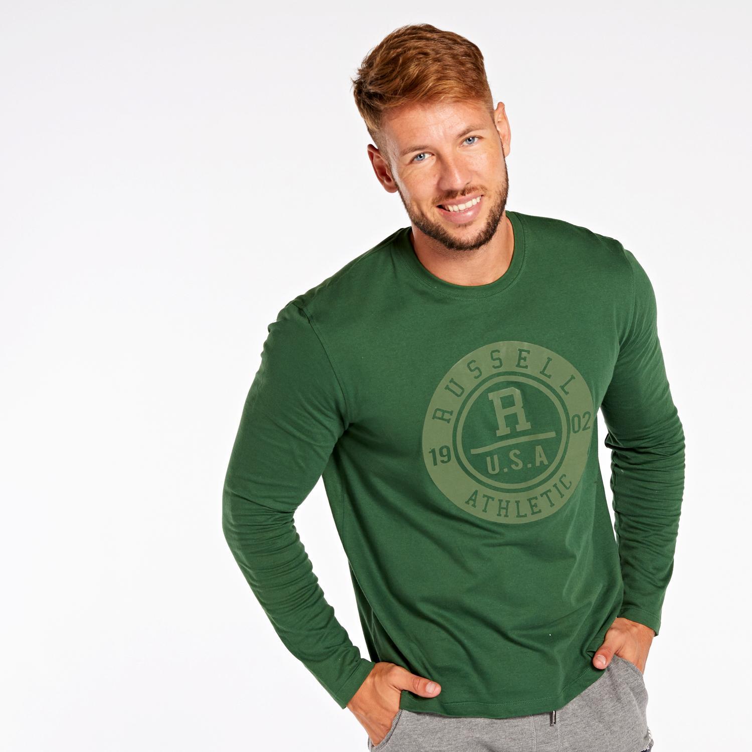 Russell Athletic Collegiate Camiseta Manga Larga Hombre talla S