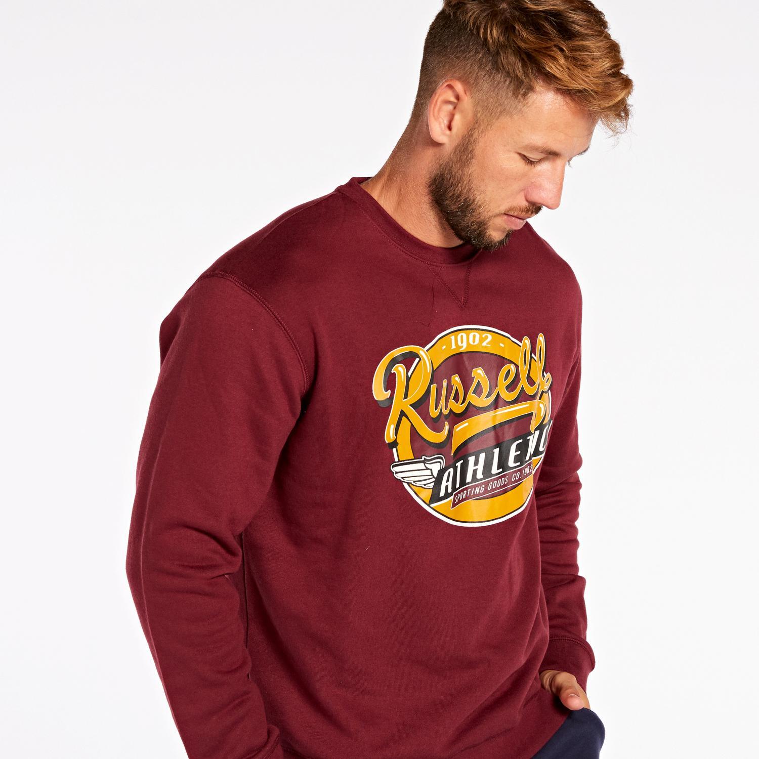 Russell Athletics Signate Vino Sudadera Hombre talla S